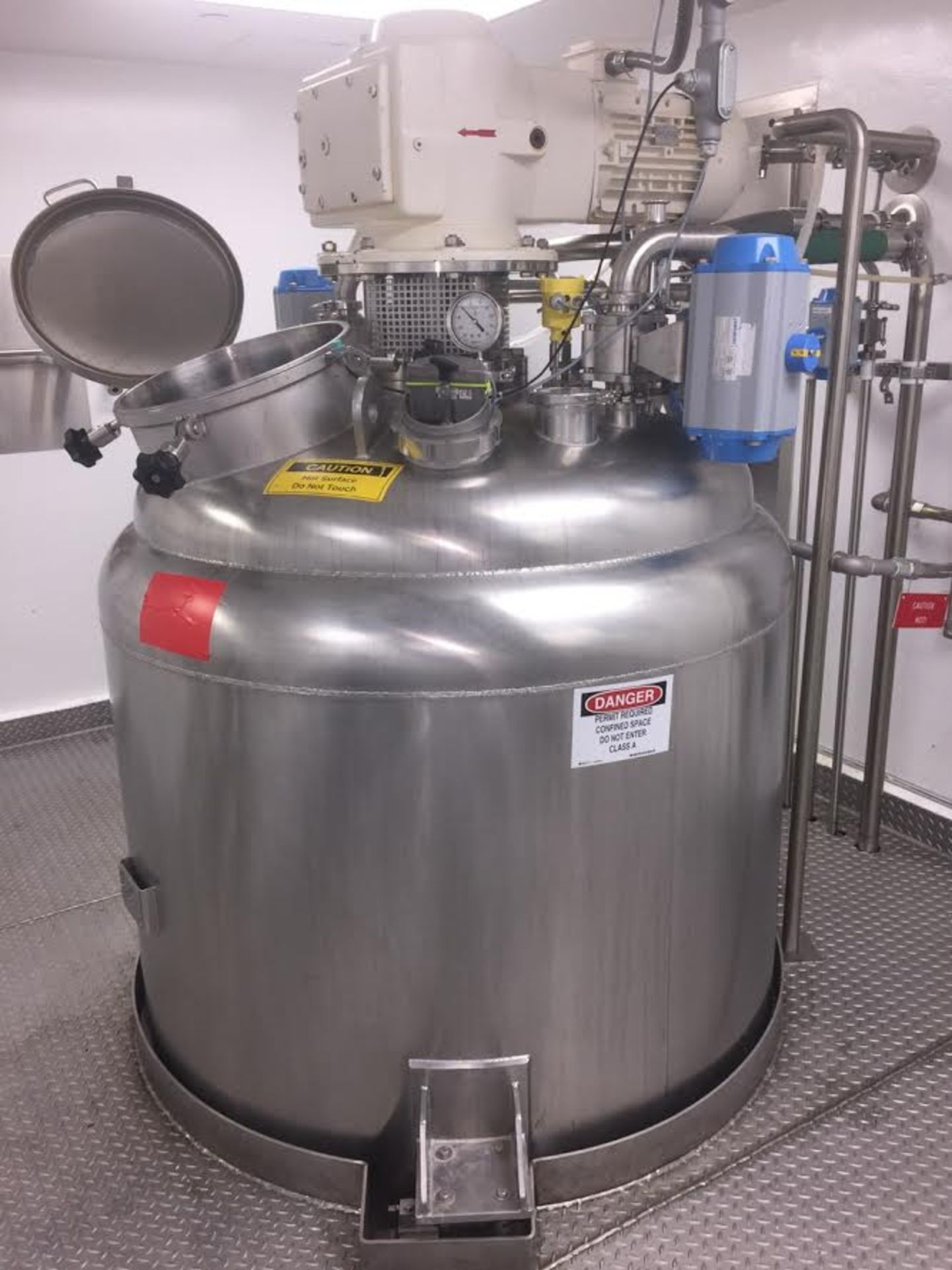 Bowa Jacketed Mixing Tank 1600 Liter Capacity