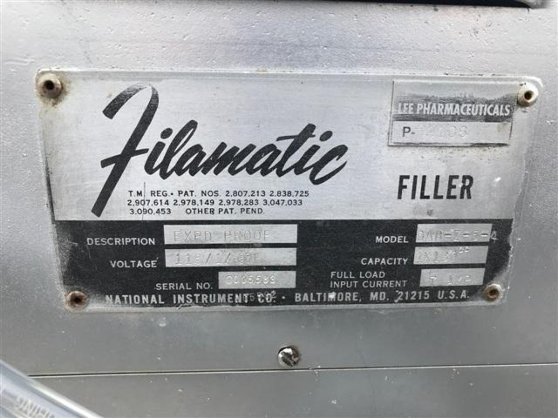 Filamatic Three Head Piston Filler - Image 3 of 4