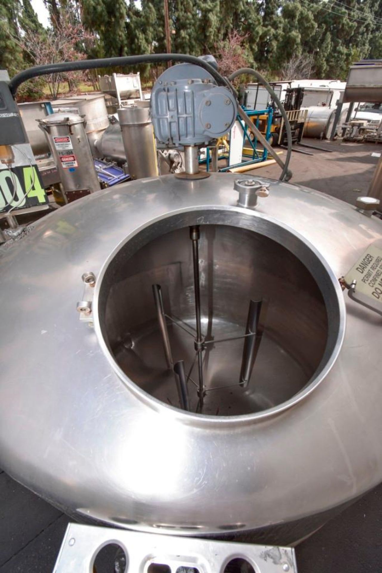 500 Gallon Jacketed Mixing Tank - Image 5 of 9