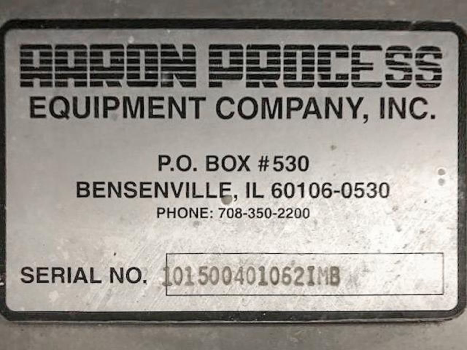 Aaron Process Equipment Company 150 Cu Ft Ribbon Blender with Mezzanine - Image 2 of 9