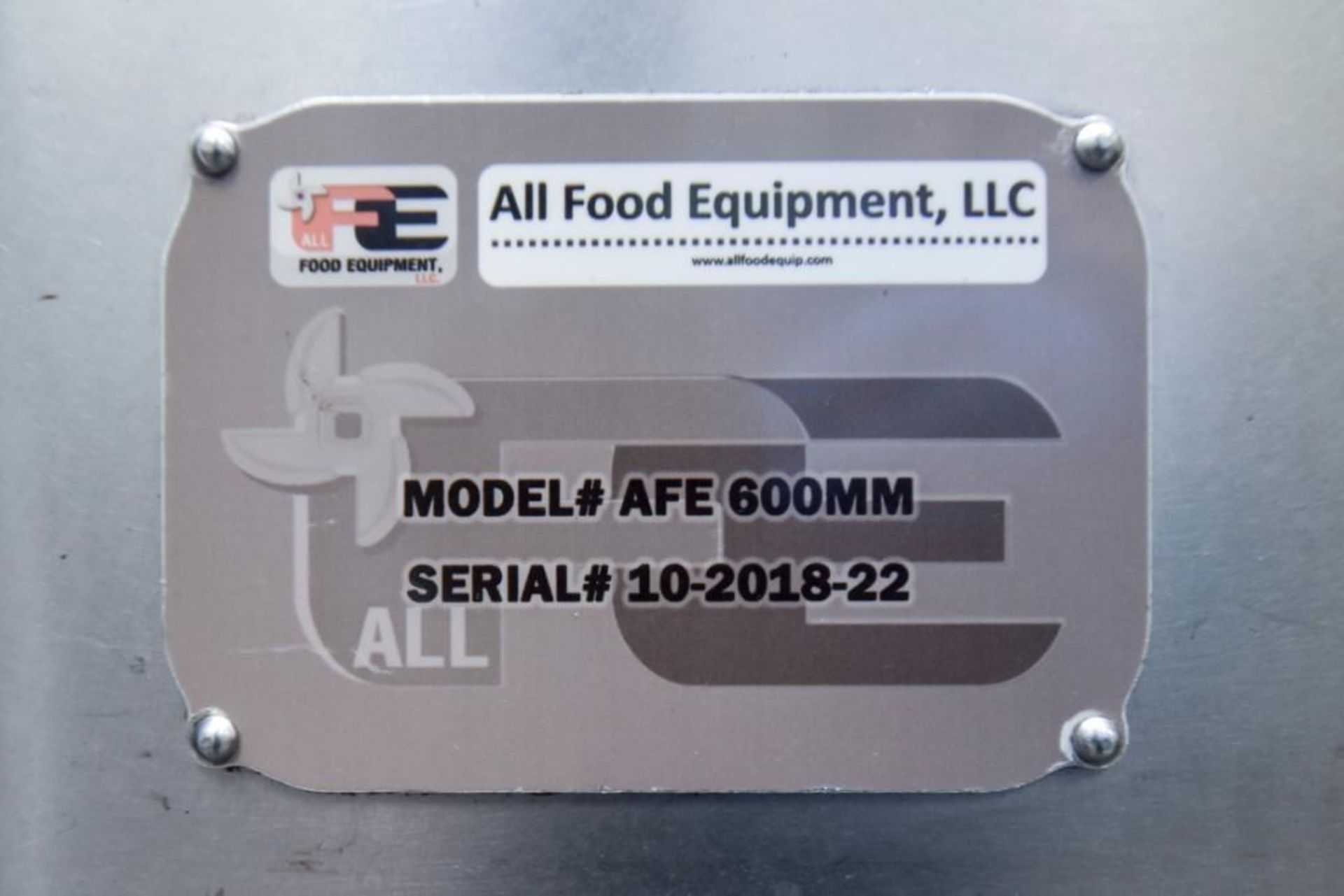 All Foods Equipment Enrober 600MM - Image 6 of 6