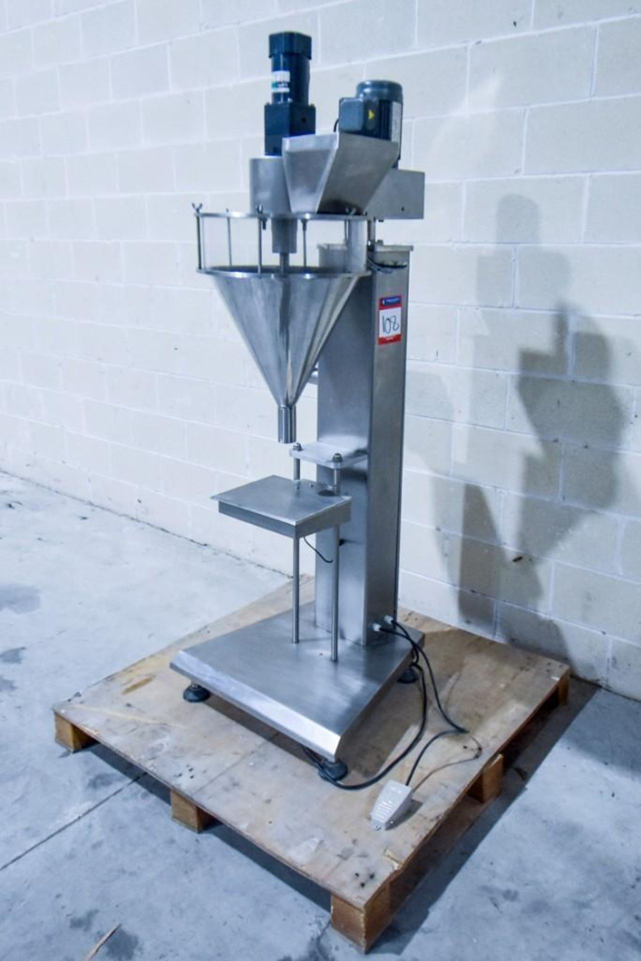 Small Auger Powder Filler with Pedal - Image 8 of 8