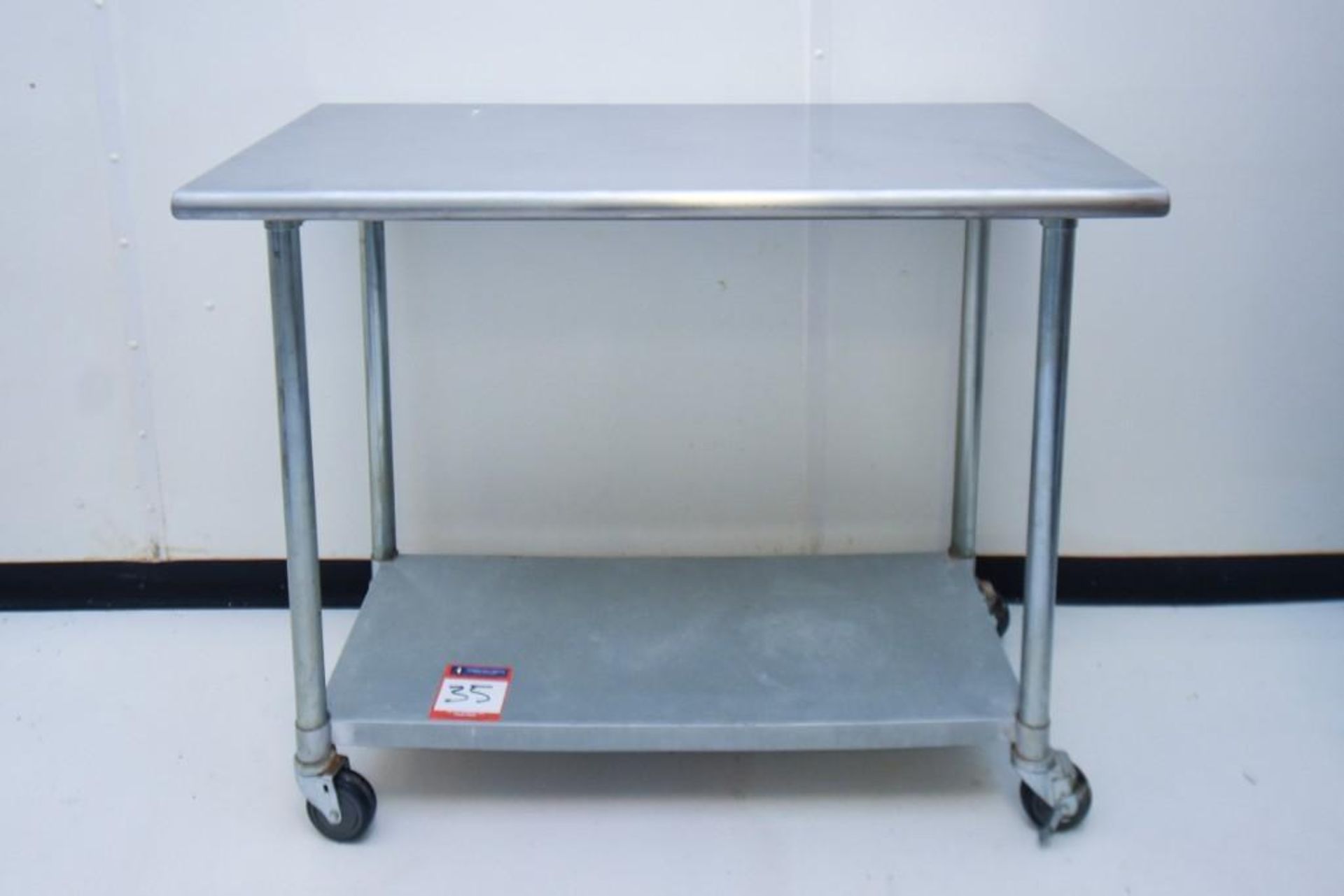 Stainless Steel Table on Casters