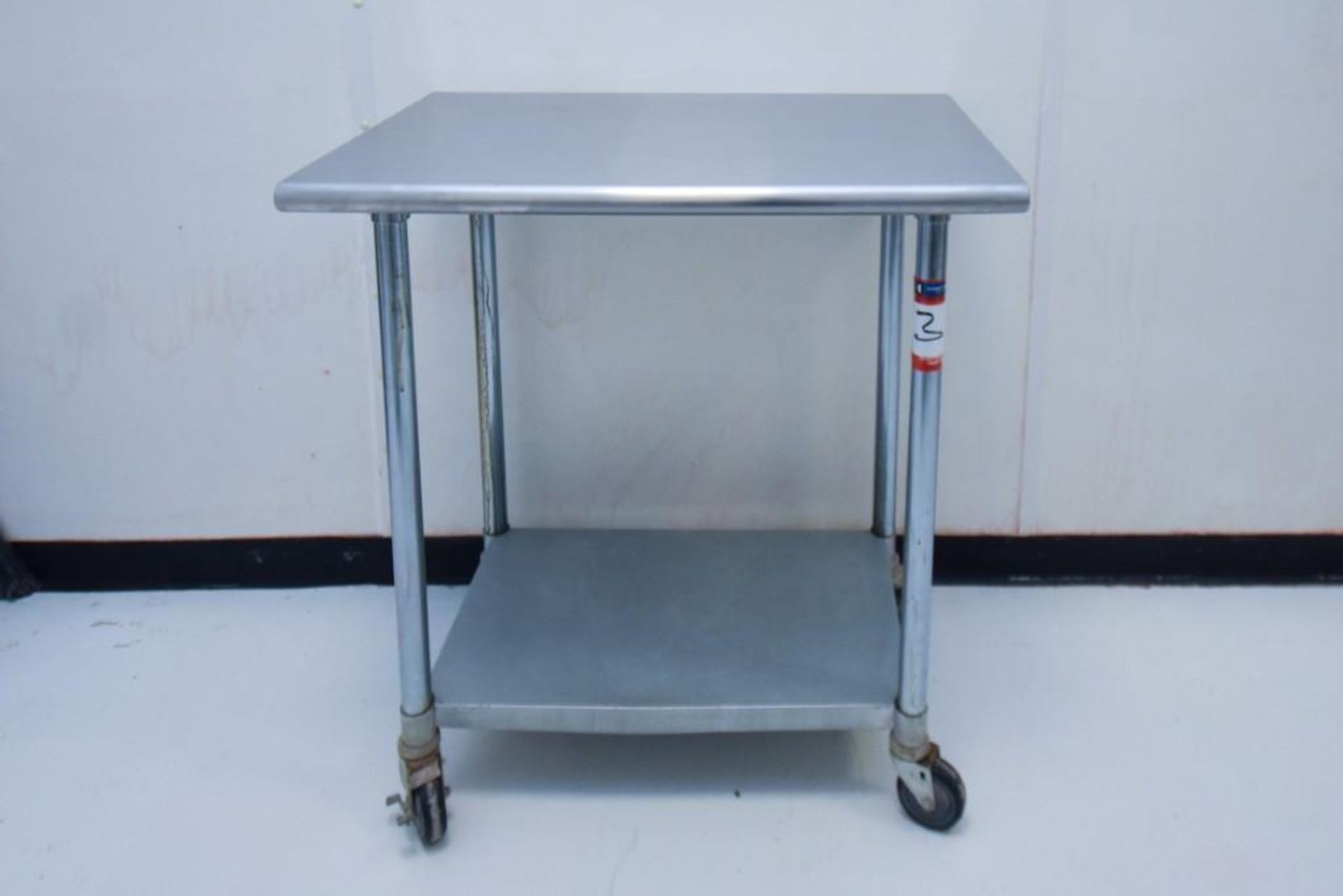 Stainless Steel Table on Casters