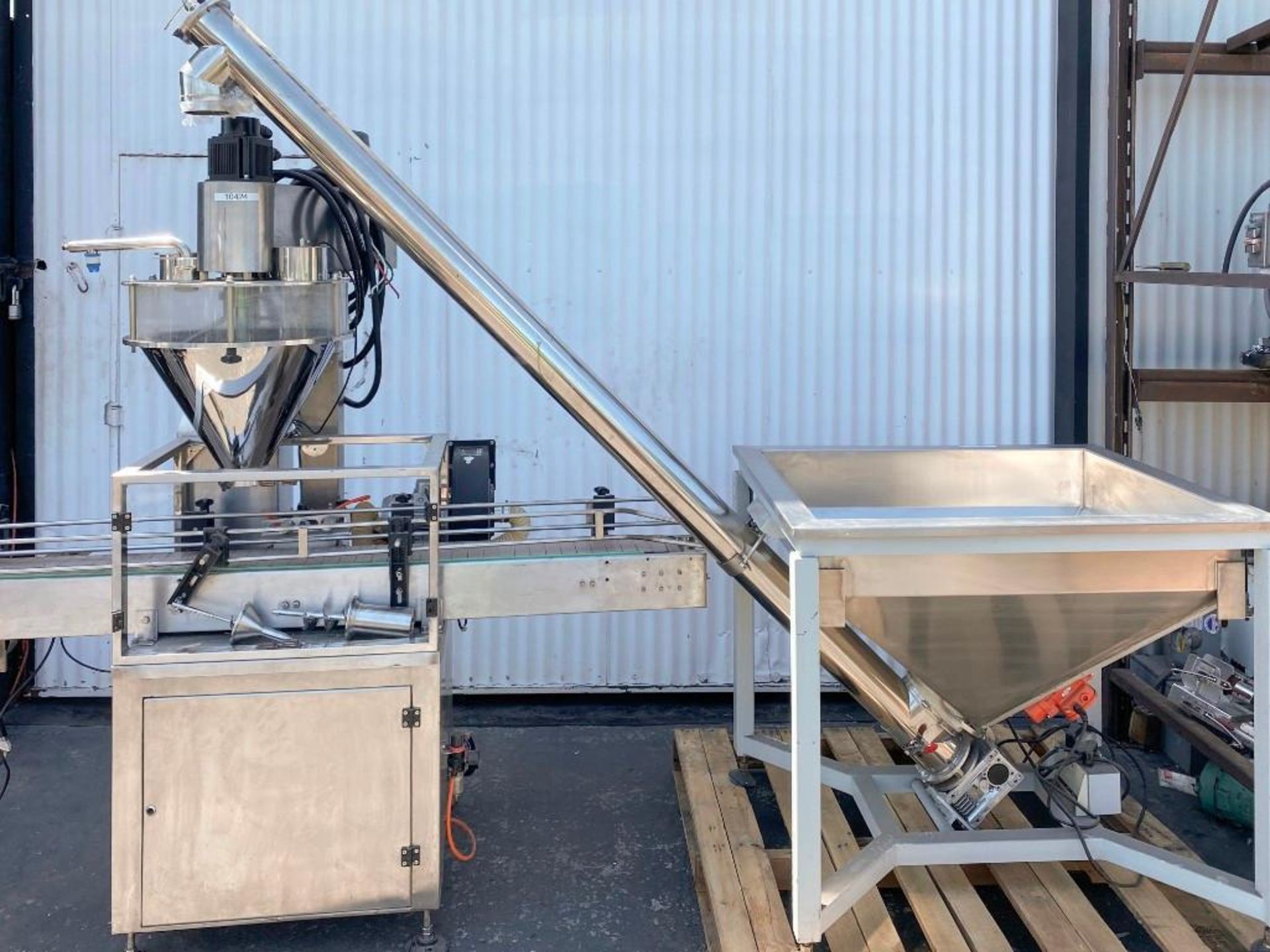 Stainless Steel Powder Filler and Elevator