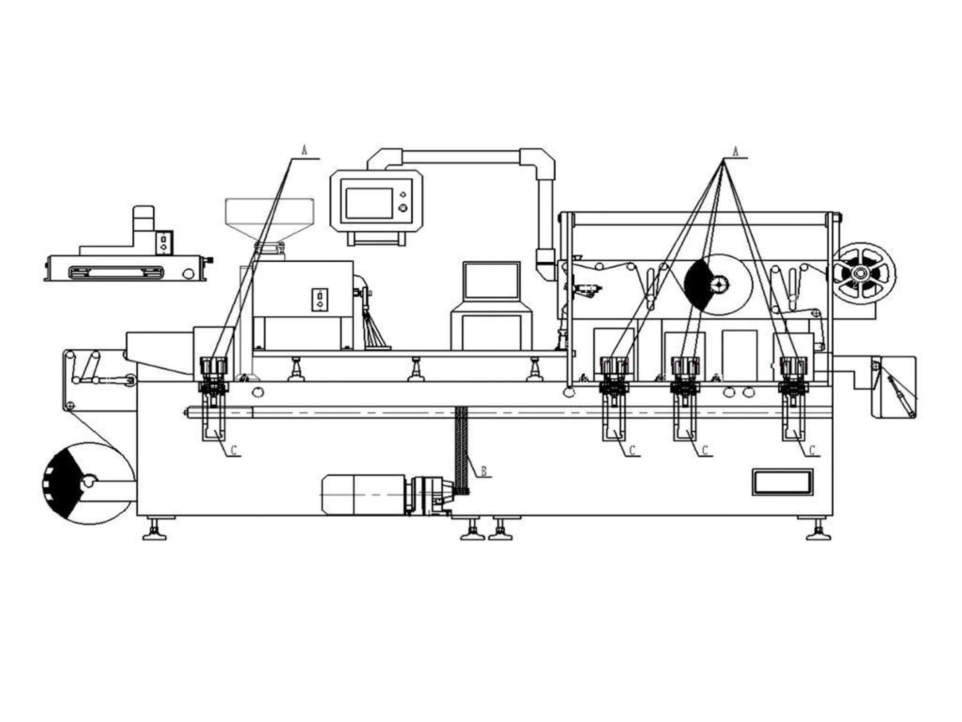 LZ BLISTER PACKAGING MACHINE - Image 9 of 9