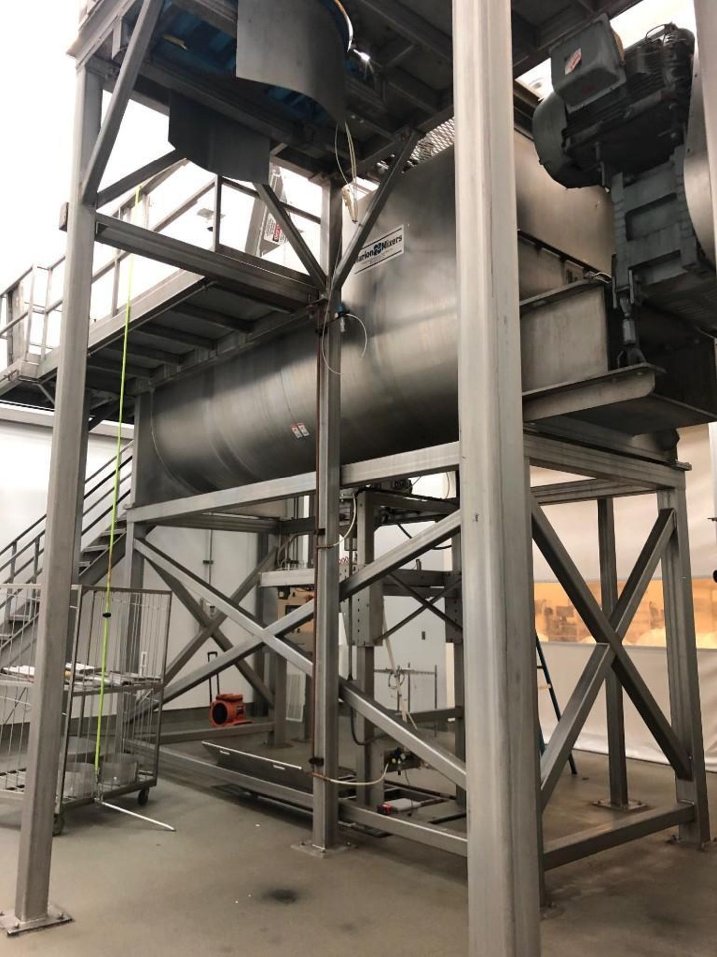 436 Cubic Foot Marion Double Ribbon Blender on Mezzanine