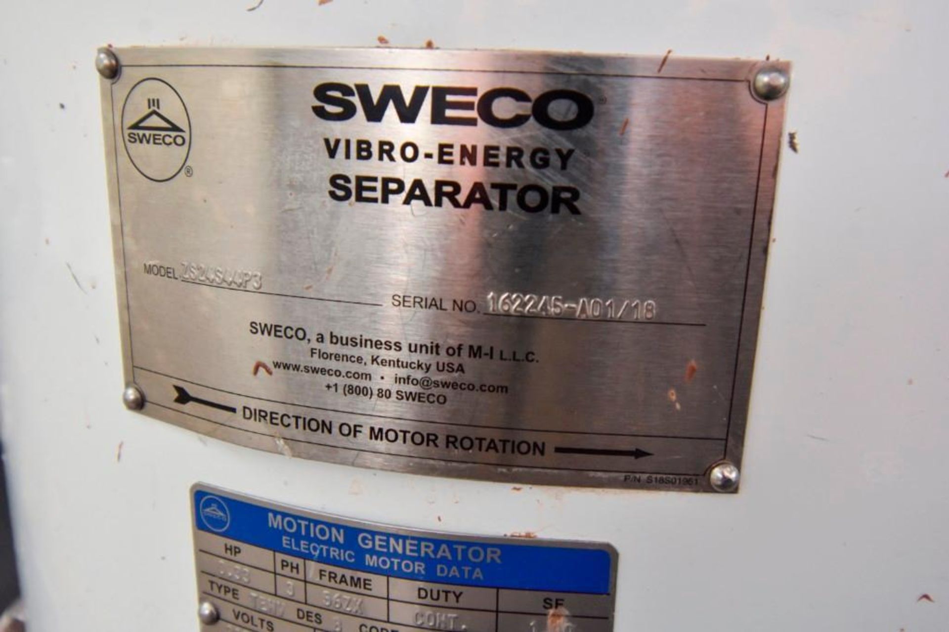 ASAP SWECO Virbo Energy Separator - Image 10 of 10