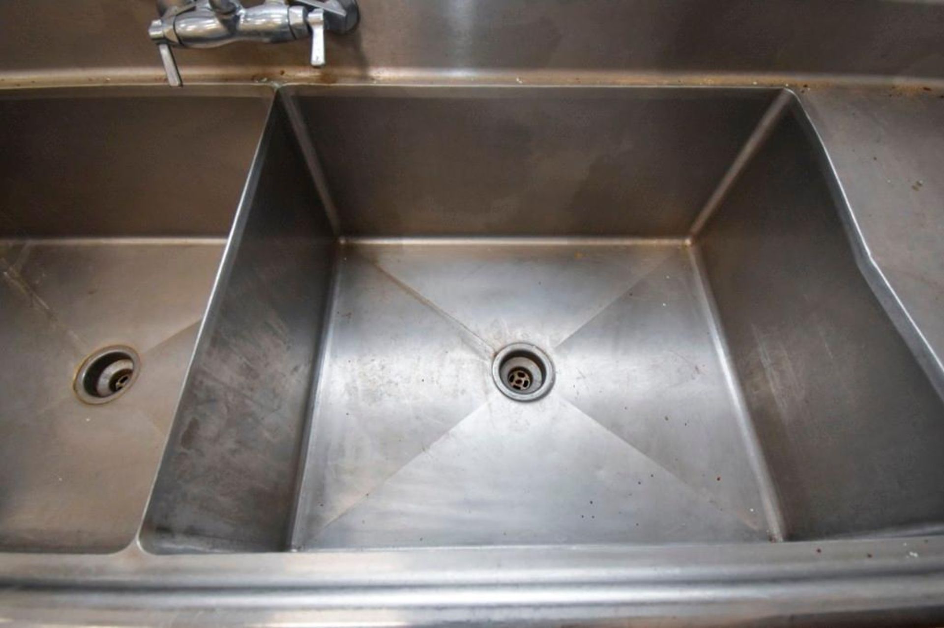 Industrial Triple Bowl Sink - Image 5 of 7