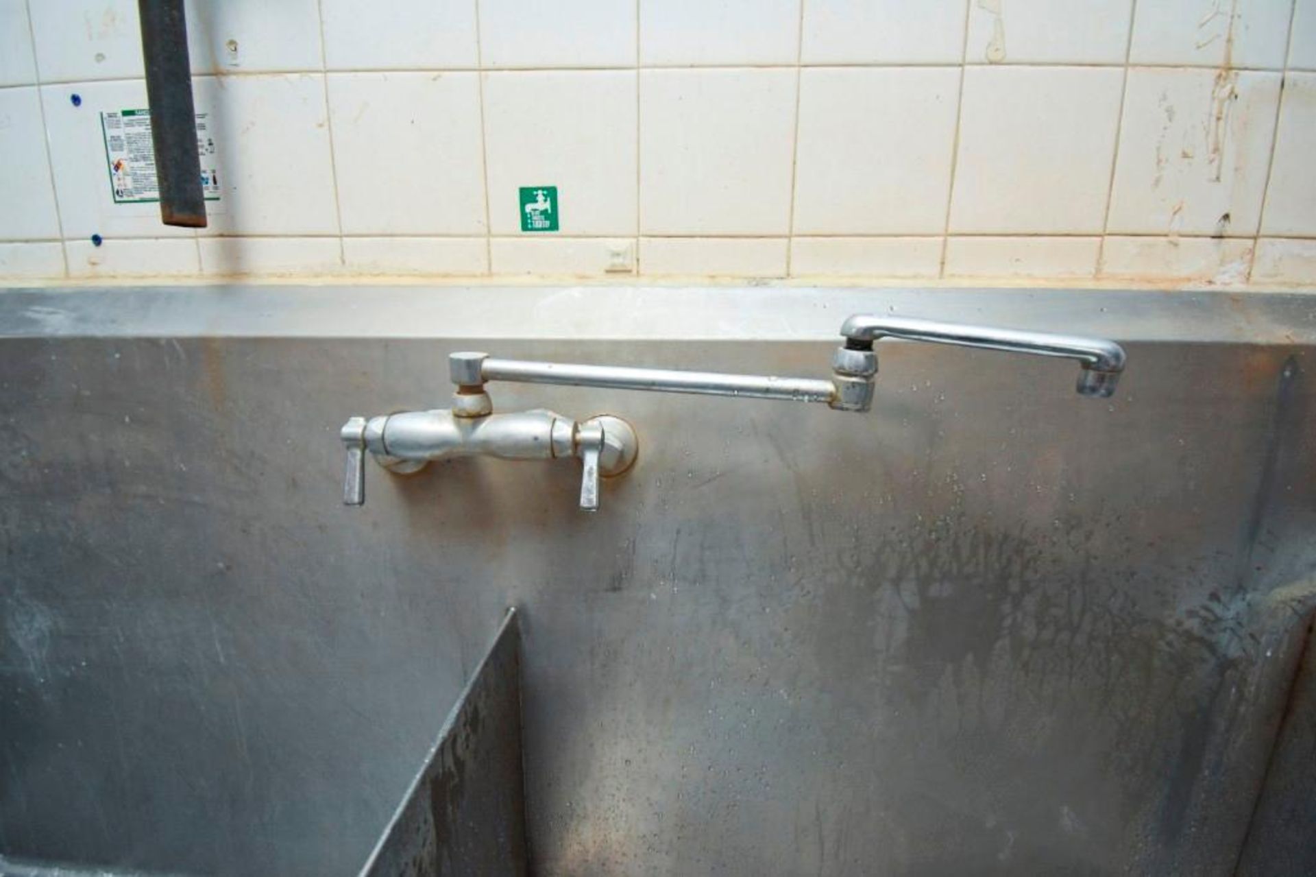 Triple Bowl Industrial Sink - Image 8 of 9