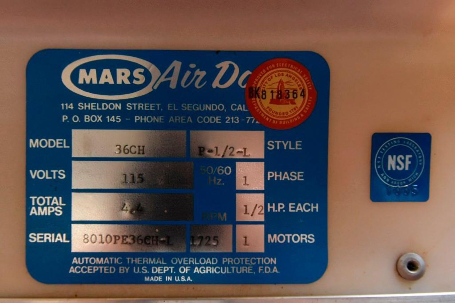 2 Mars Air Doors - Image 4 of 5