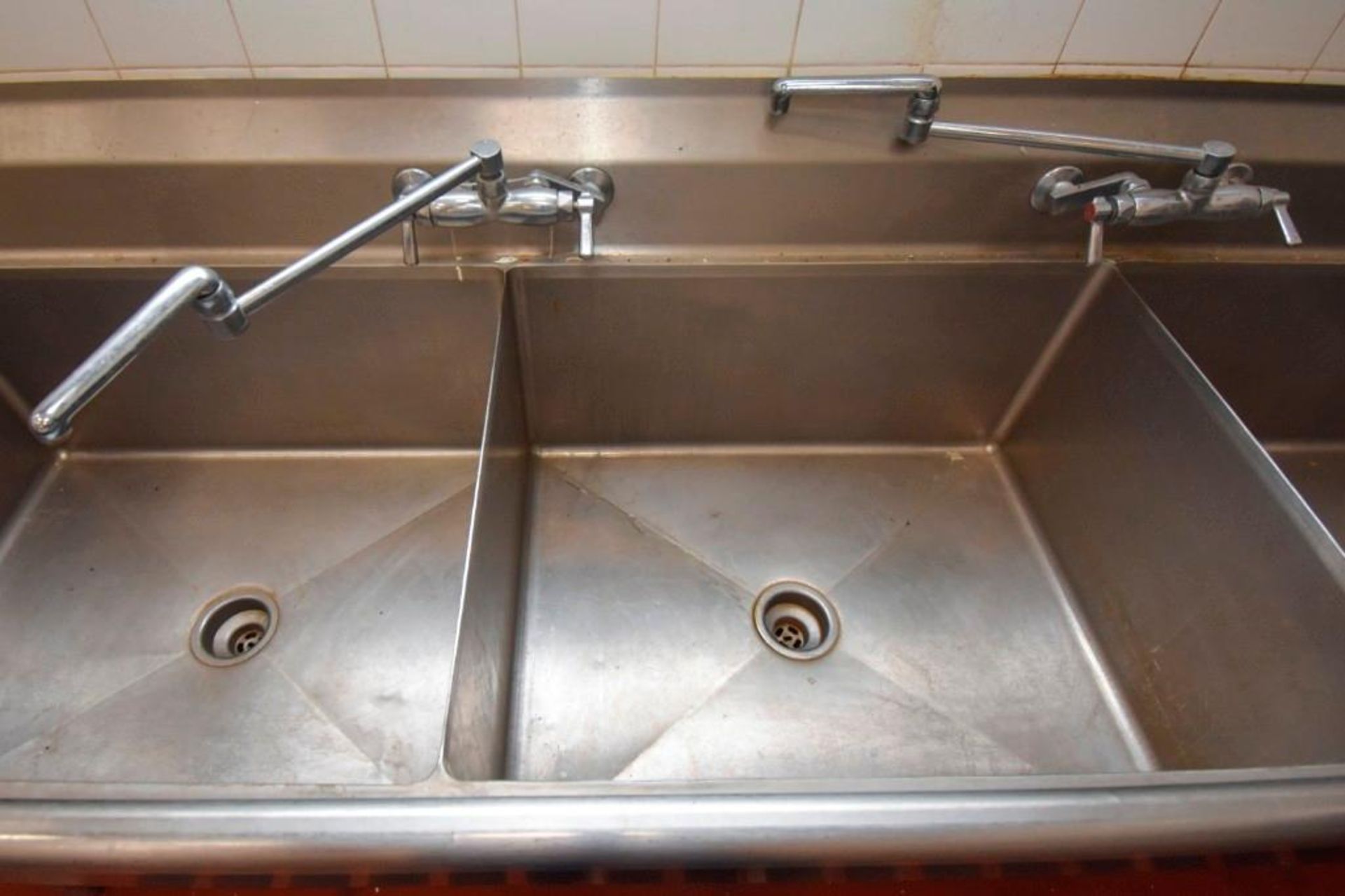 Industrial Triple Bowl Sink - Image 7 of 7