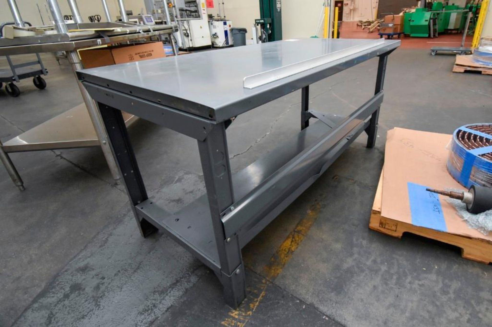 Steel Work Table - Image 5 of 5