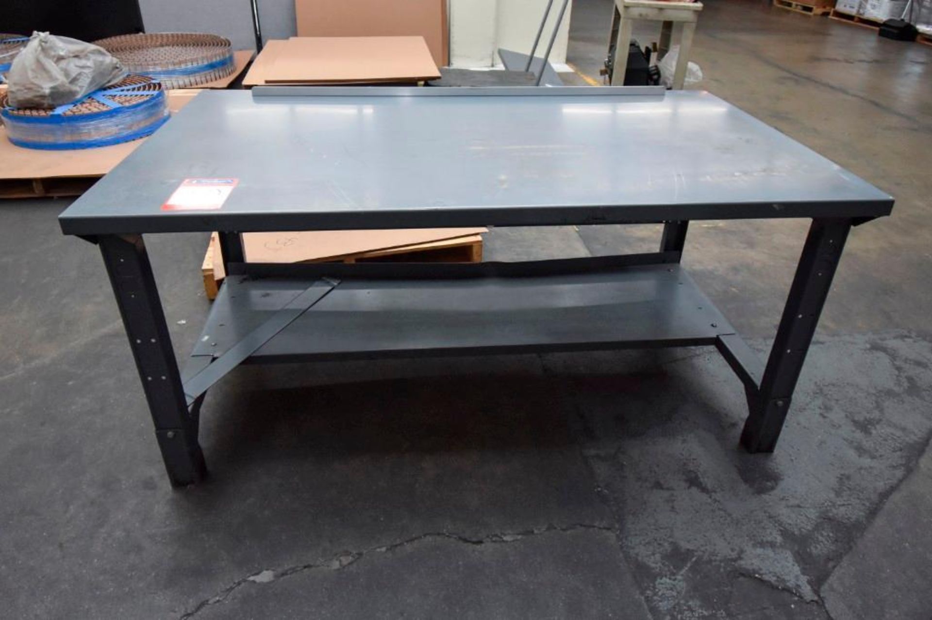 Steel Work Table - Image 2 of 5