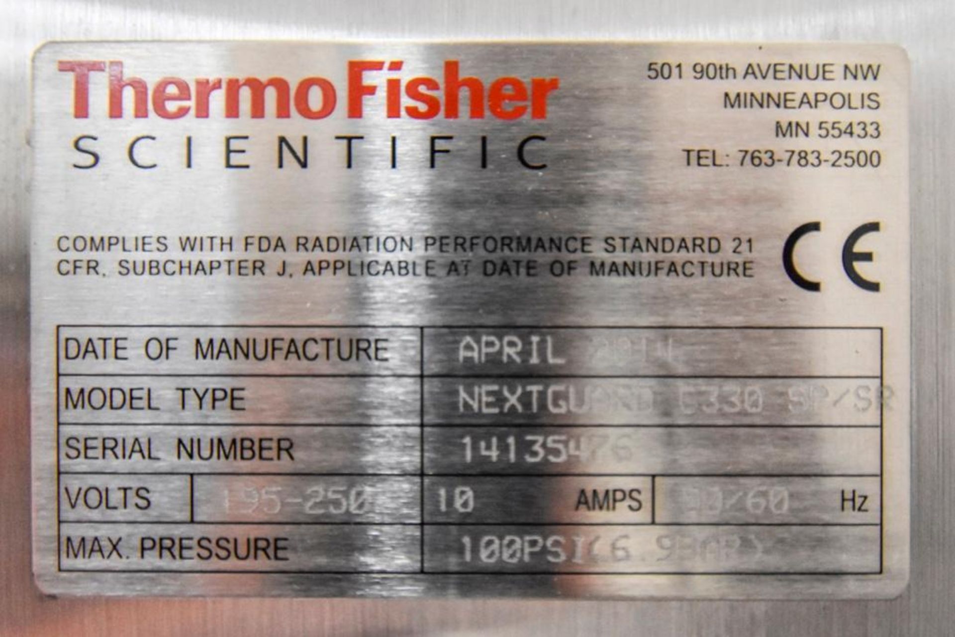 Thermo Scientific Next Guard X-ray Inspection system - Image 8 of 10