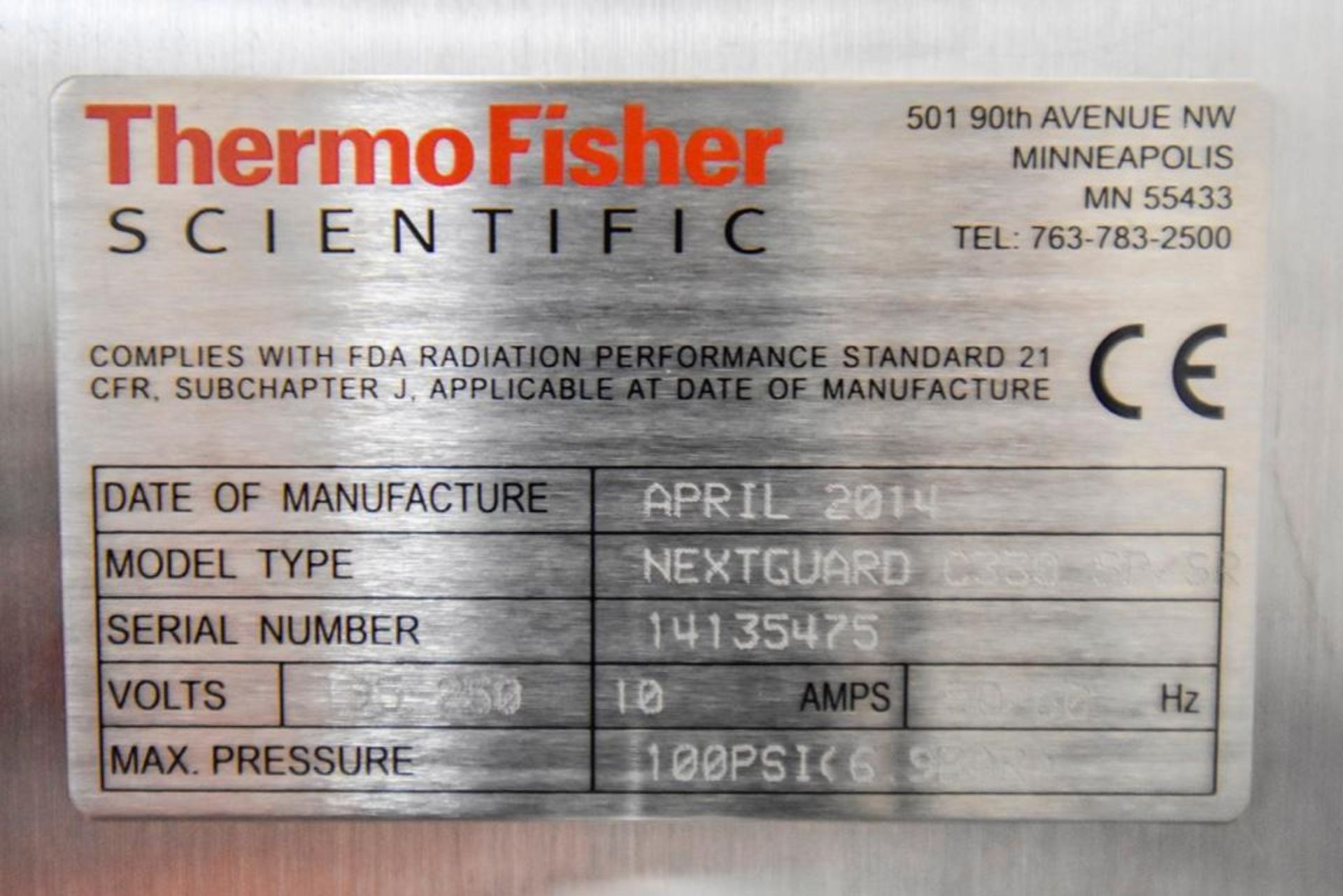 Thermo Scientific Next Guard X-ray Inspection system - Image 10 of 13