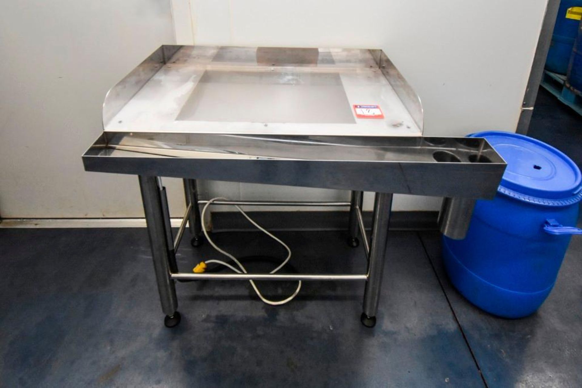 Inspection Table with Light