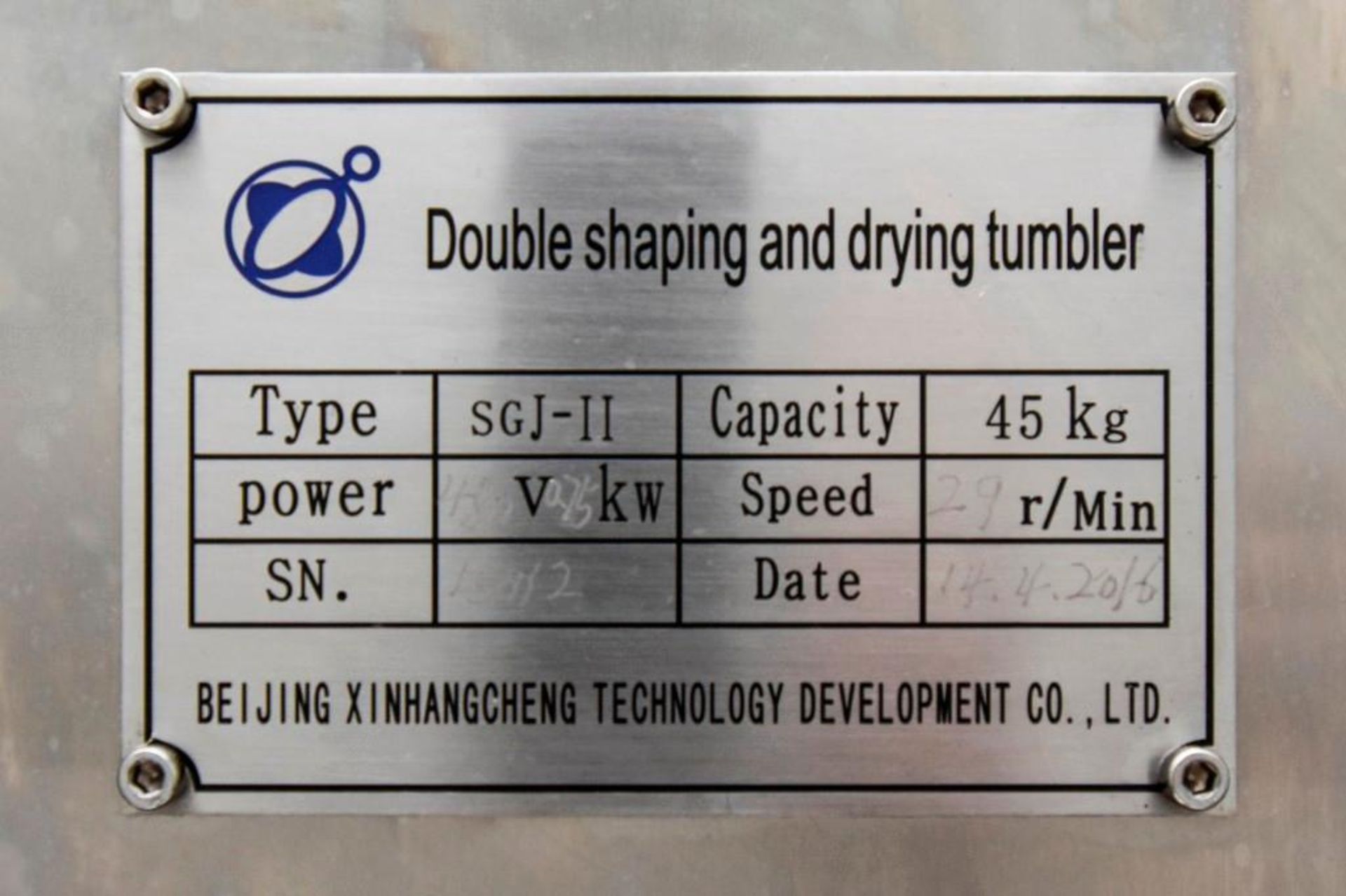 Drying Tumblers Type: SGJ-II 38 Drying Tumblers - Image 12 of 12