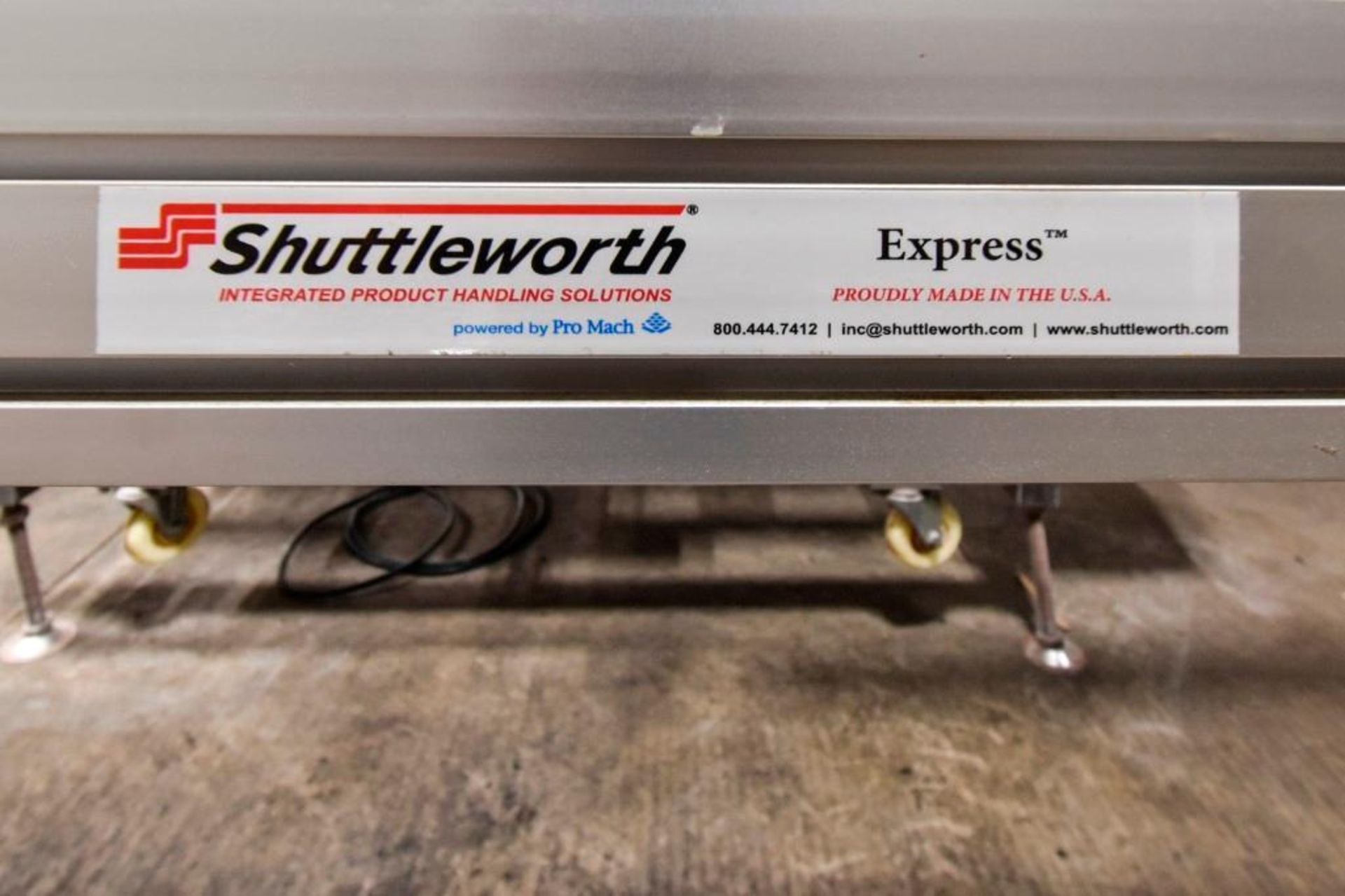 Shuttleworth Variable Speed Conveyor 10 Feet - Image 10 of 11