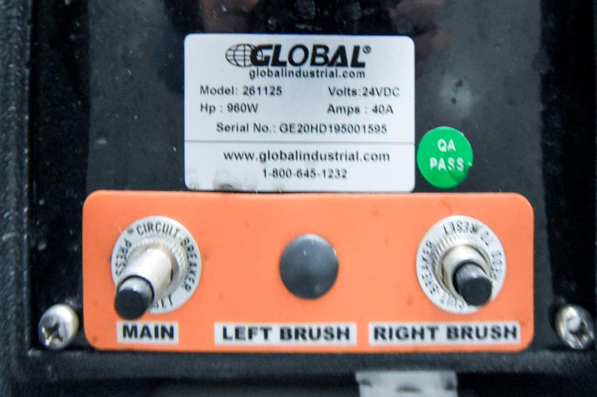 Global Industries Floor Scrubber Model 261125 - Image 10 of 10
