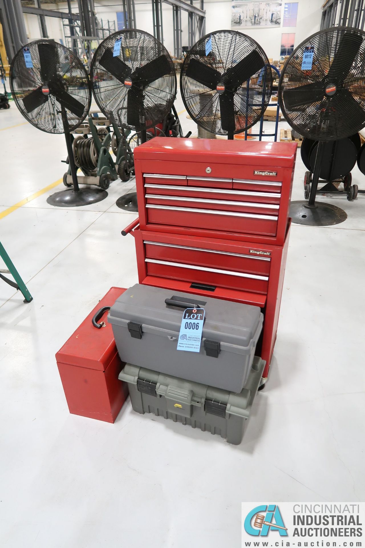 (LOT) TOOL BOXES