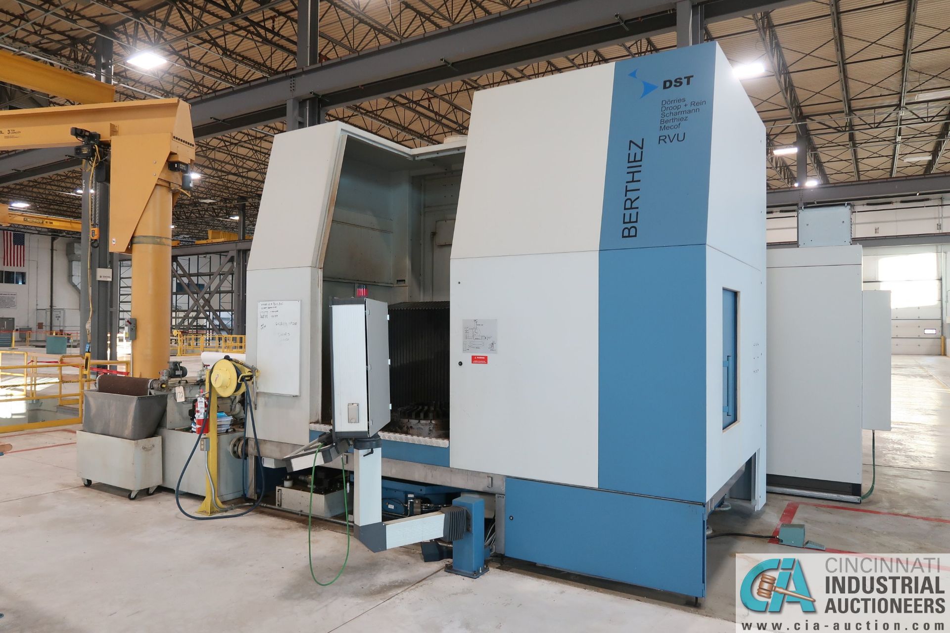BERTHIEZ MODEL RVU 900/80 ID/OD, WITH TURNING, VERTICAL CNC GRINDER; S/N 4219, 84OD SIEMENS CONTROL - Image 2 of 33