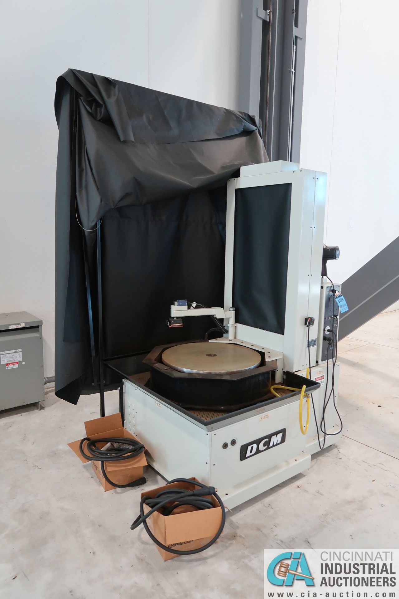 DCM MODEL MPI 4830B MAGNETIC PARTICLE TESTER; S/N 38251, 42" COIL TRAVEL, 30" DIA. COIL, 10,000 - Image 2 of 8