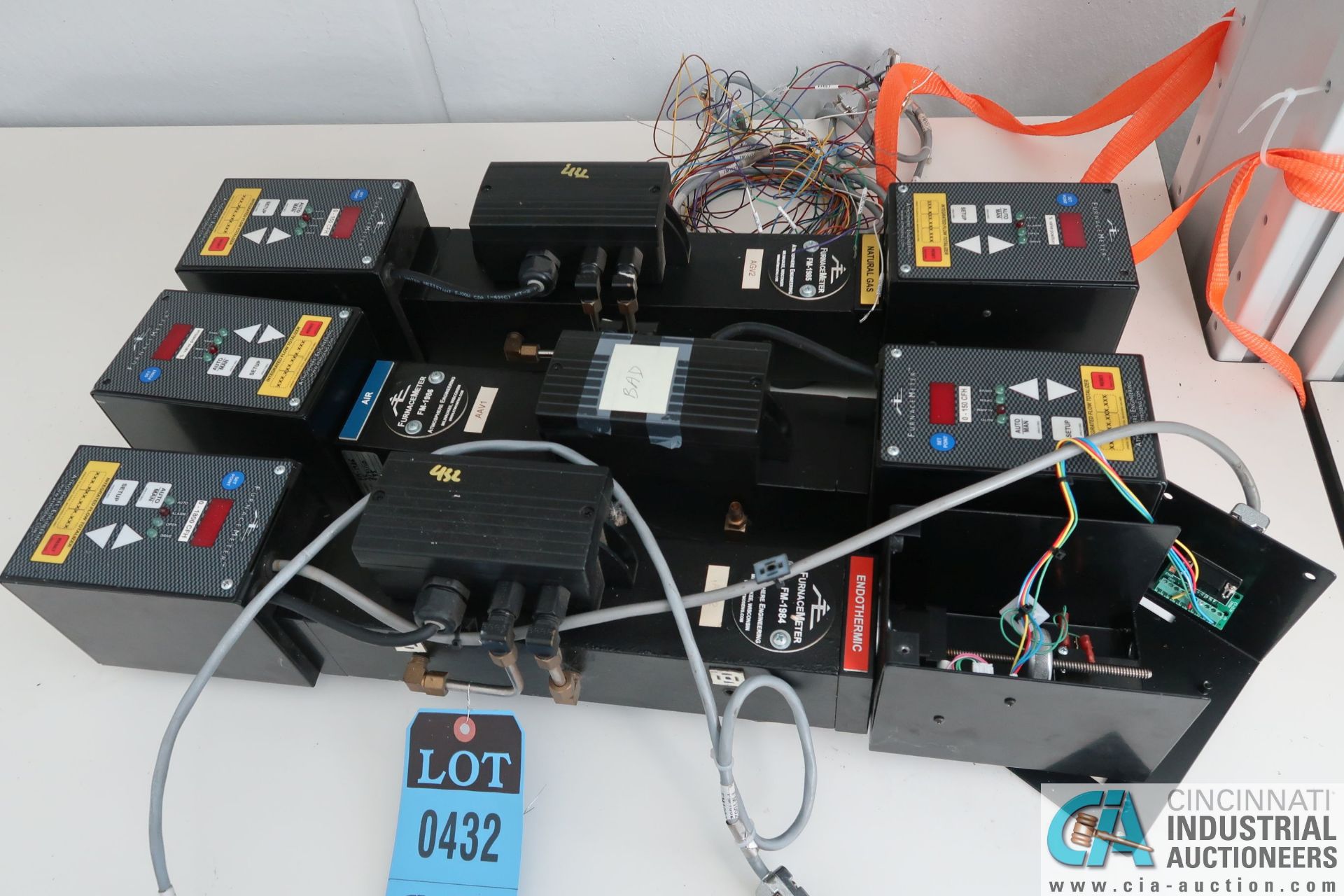 FURNACE METER INTEGRATED FLOW TOTALIZERS