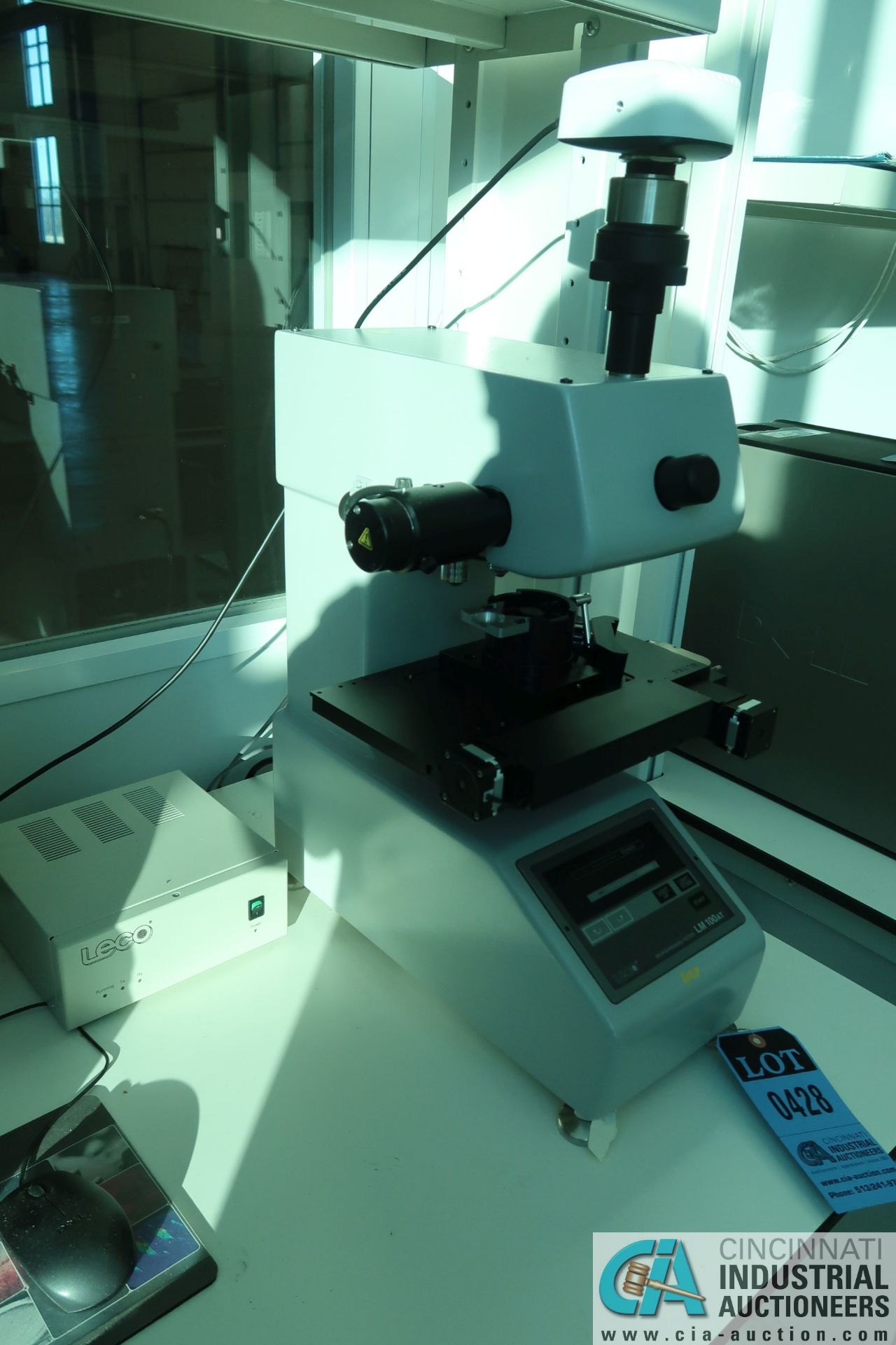 LECO LM 100AT MICROINDENTATION HARDNESS TESTER; S/N FMX2472 WITH PC - Image 2 of 6