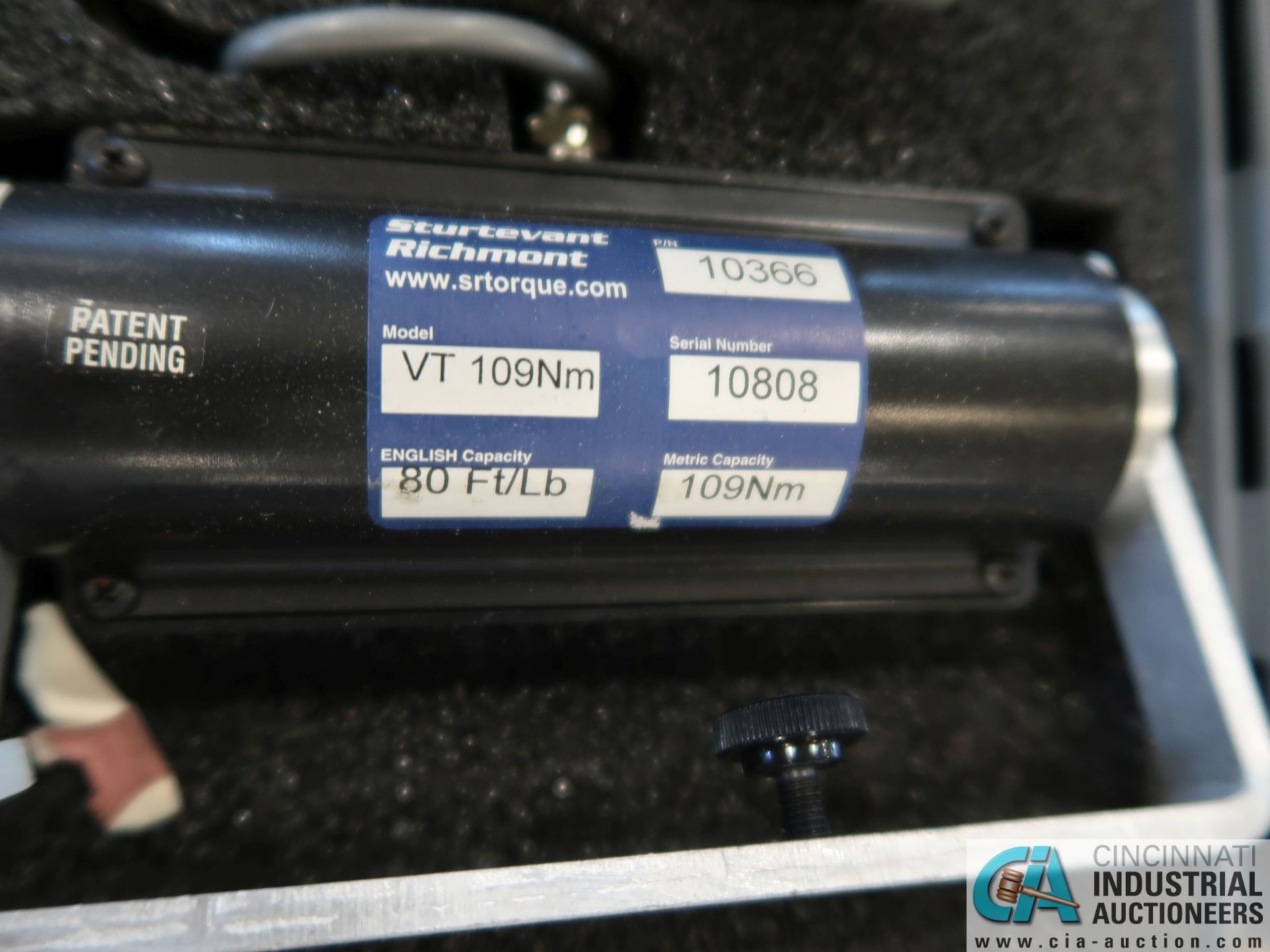 1/2" DRIVE STURTEVANT RICHMONT TORQUE METER - Image 2 of 3