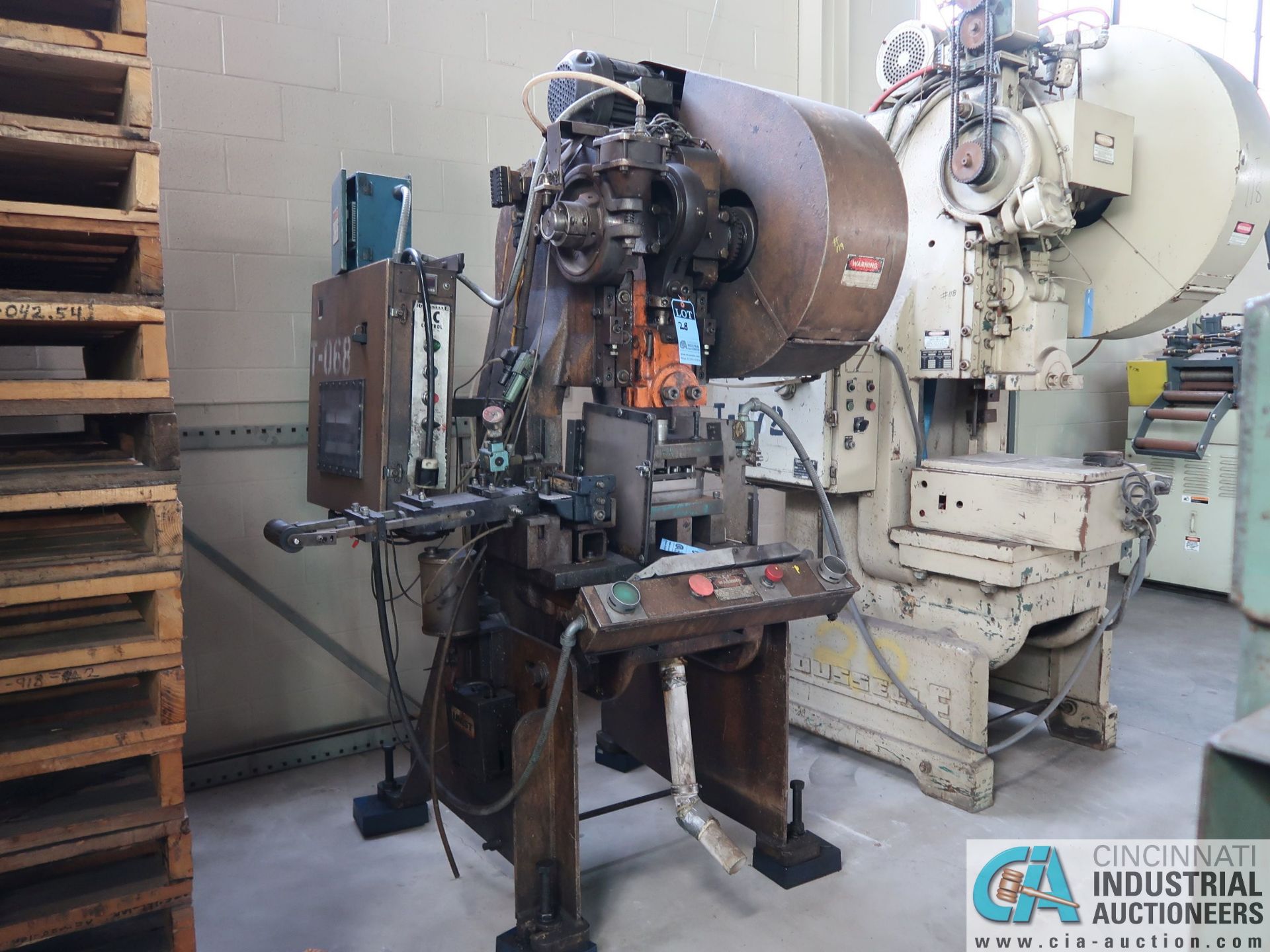 25 TON ROUSSELLE 3E OBI PRESS; S/N P30543, 135 SPM, 4"-STROKE AD5i2 - Image 5 of 8