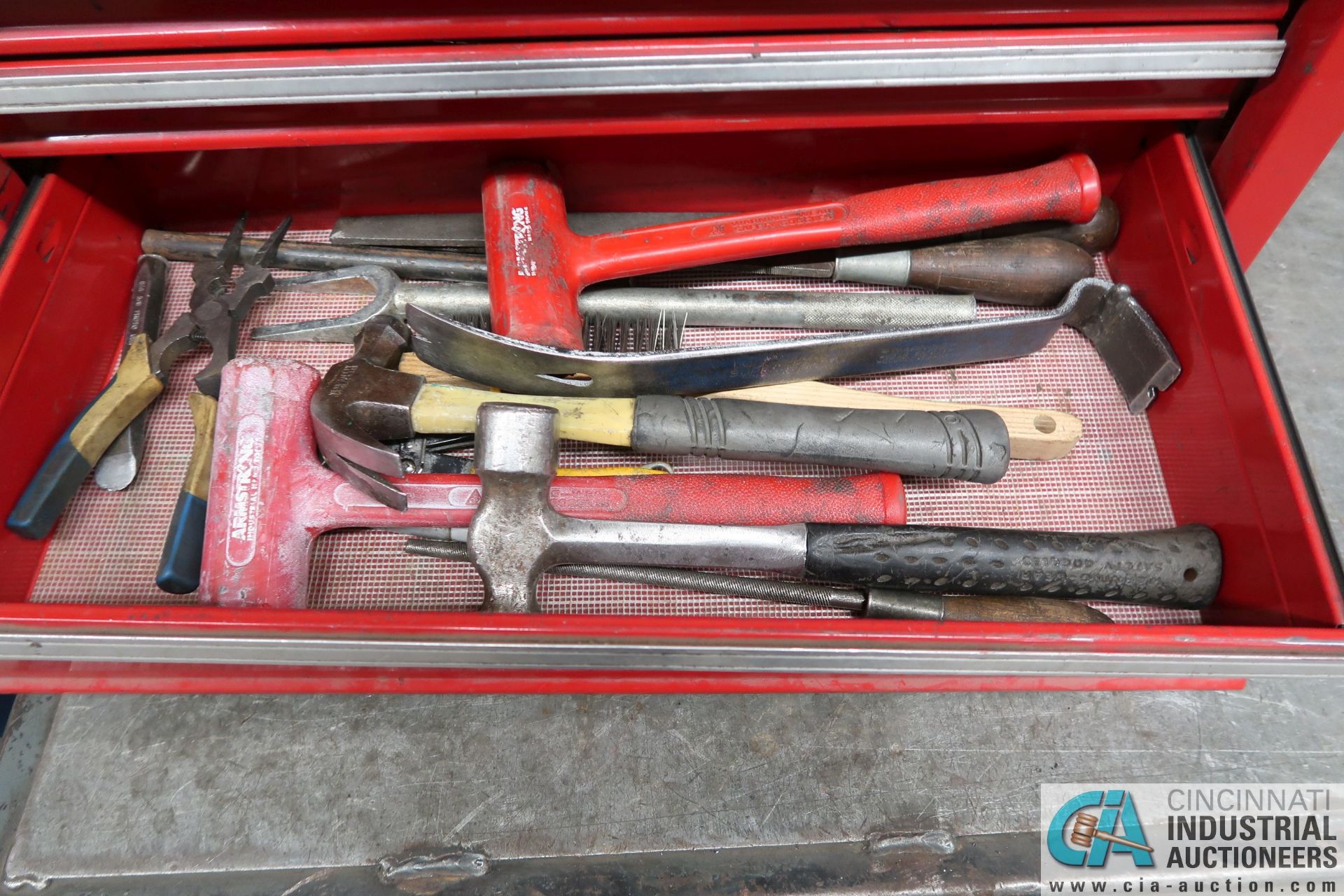 5-DRAWER MASTER MECHANIC TOOL BOX WITH TOOLS AND CART - Image 5 of 5