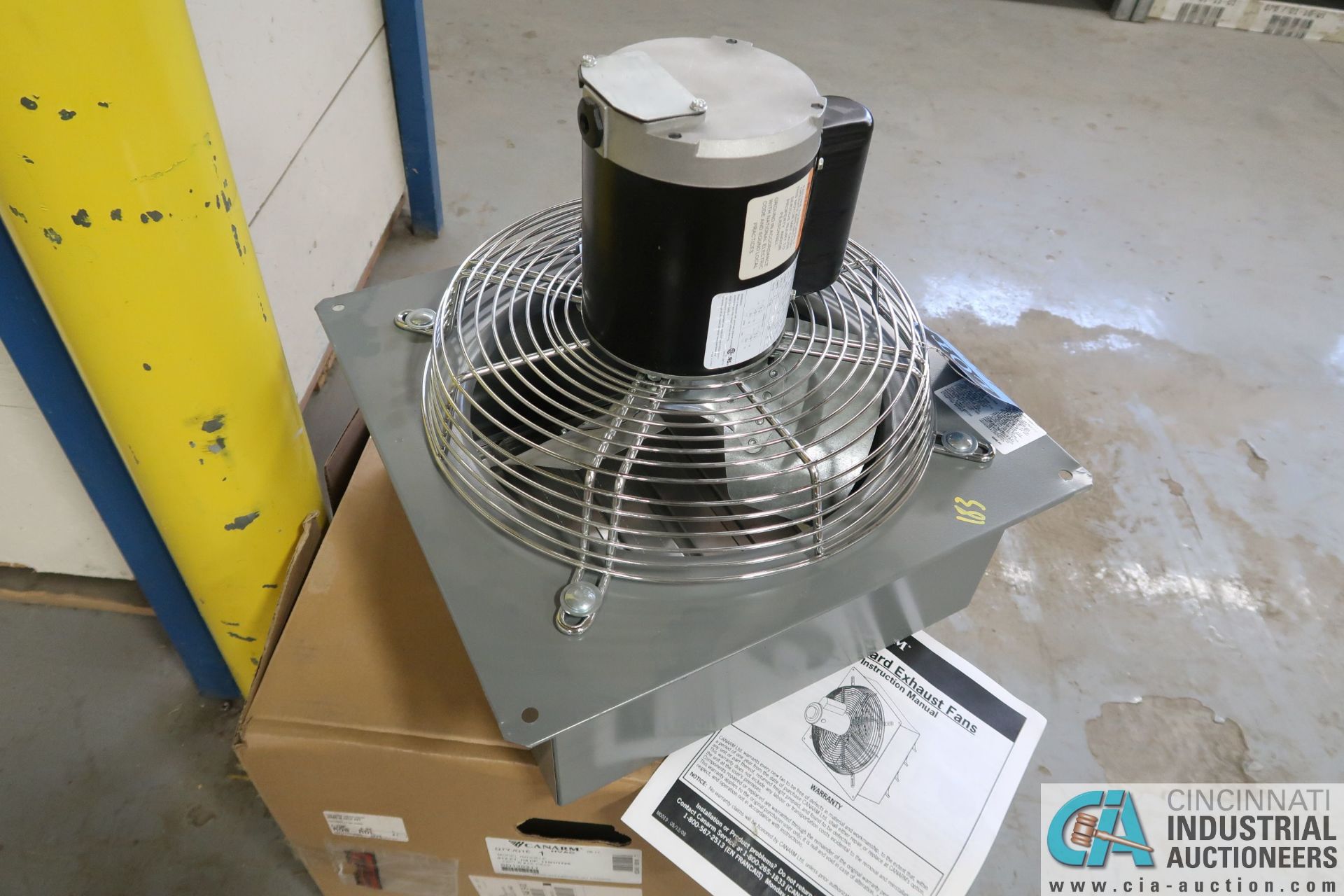 12" CANARM HVAC MODEL S12-E1 FAN, 1/4 HP ** NEW ** - Image 3 of 3