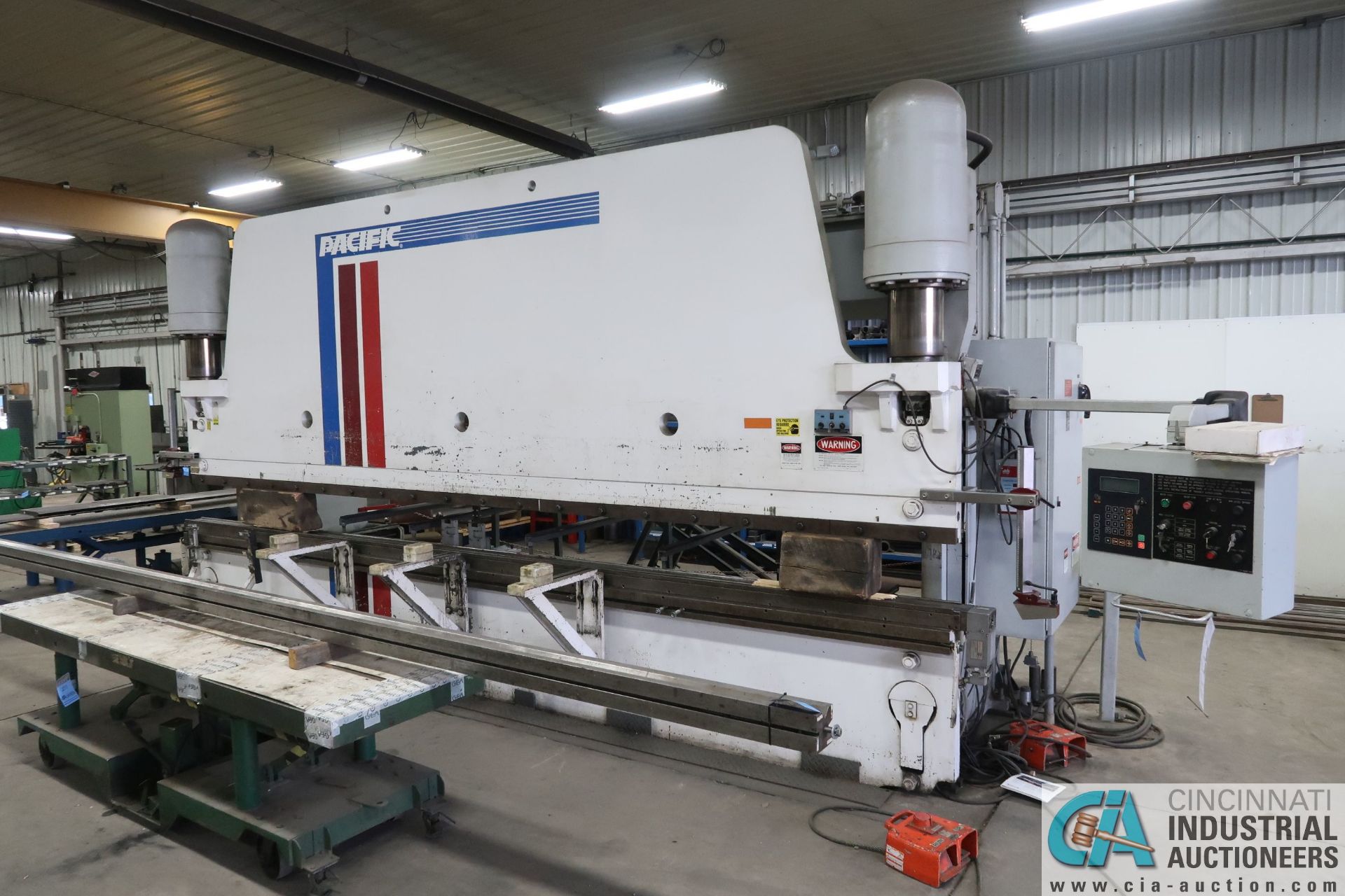 400 TON X 20' PACIFIC MODEL FK400-20/18 HYDRAULIC PRESS BRAKE; S/N A1353, CE DNC 50 CONTROL, 3-AXIS,