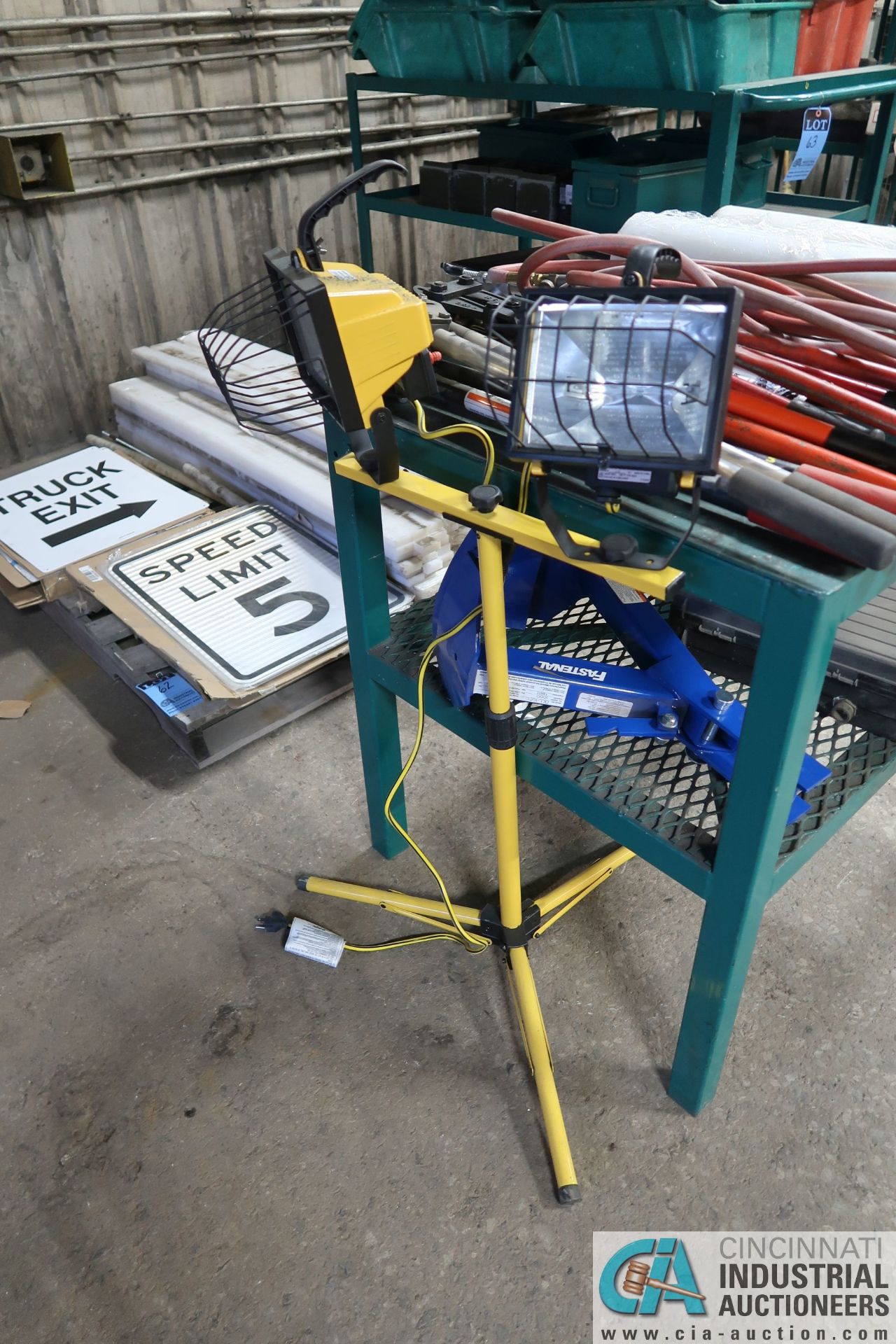 (LOT) MISC. TOOLS, SPEAKERS, SHIPPING SUPPLIES - Image 2 of 4