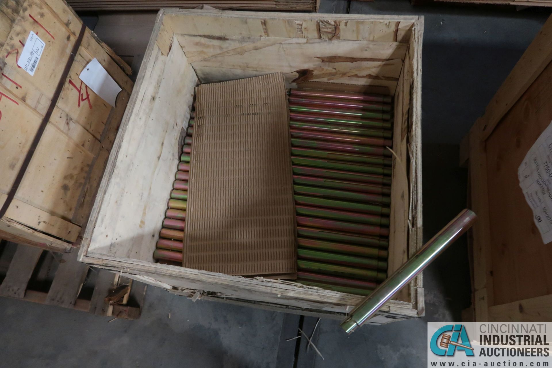 (LOT) (4) SKIDS OF 12" SHAFTS, APPROX. 2500 PCS. - Image 4 of 5