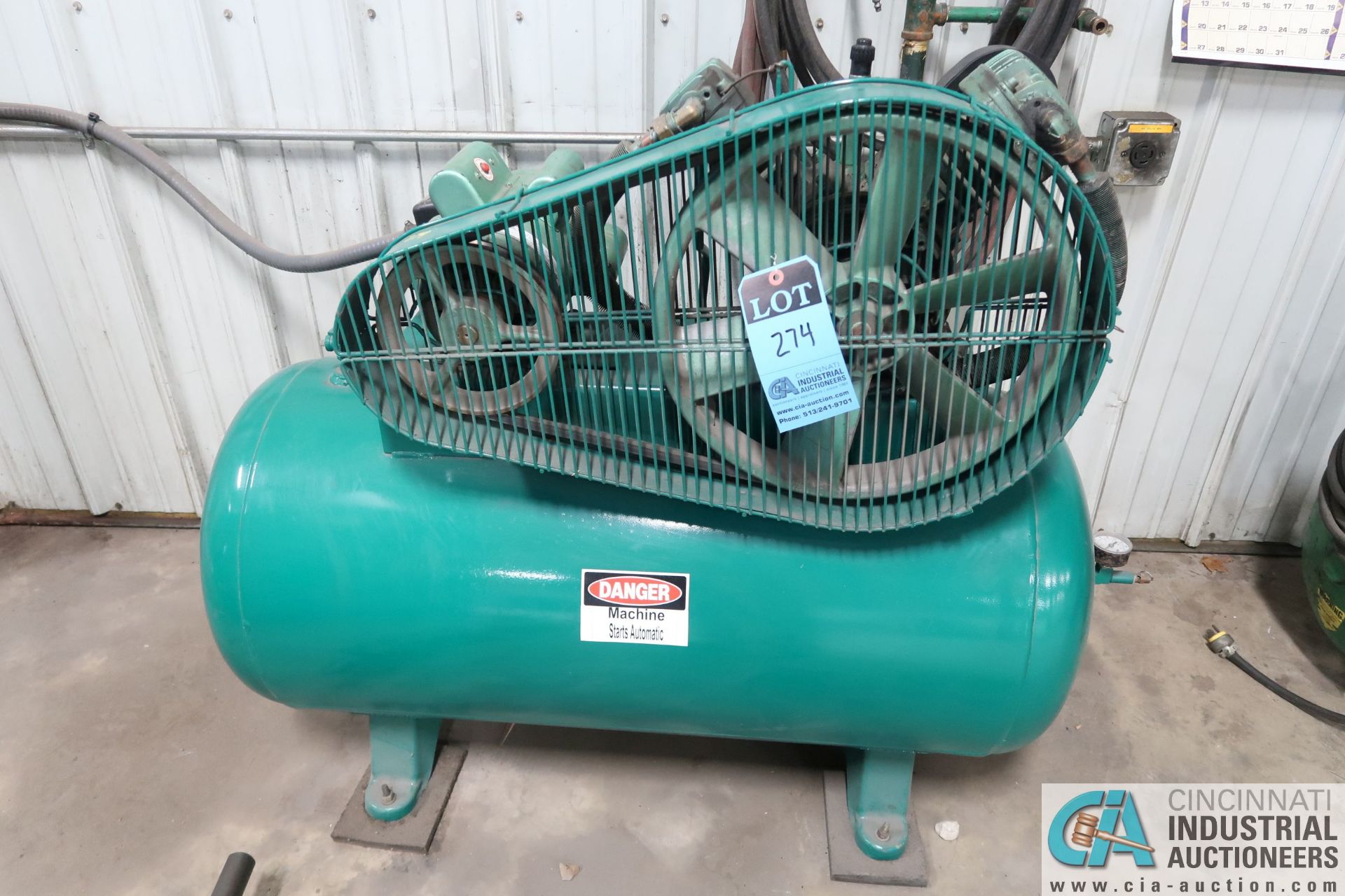 5 HP SPEEED-AIRE HORIZONTAL TANK AIR COMPRESSOR