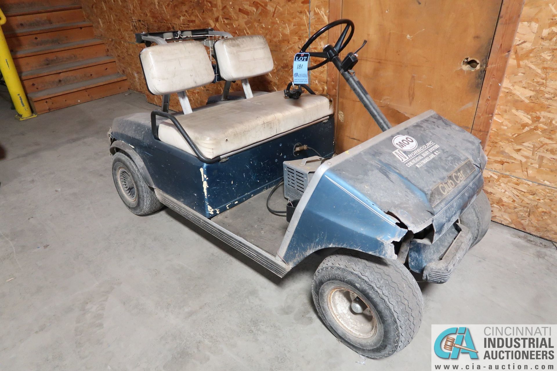 CLUB CAR GOLF CART WITH CHARGER ** OUT OF SERVICE **