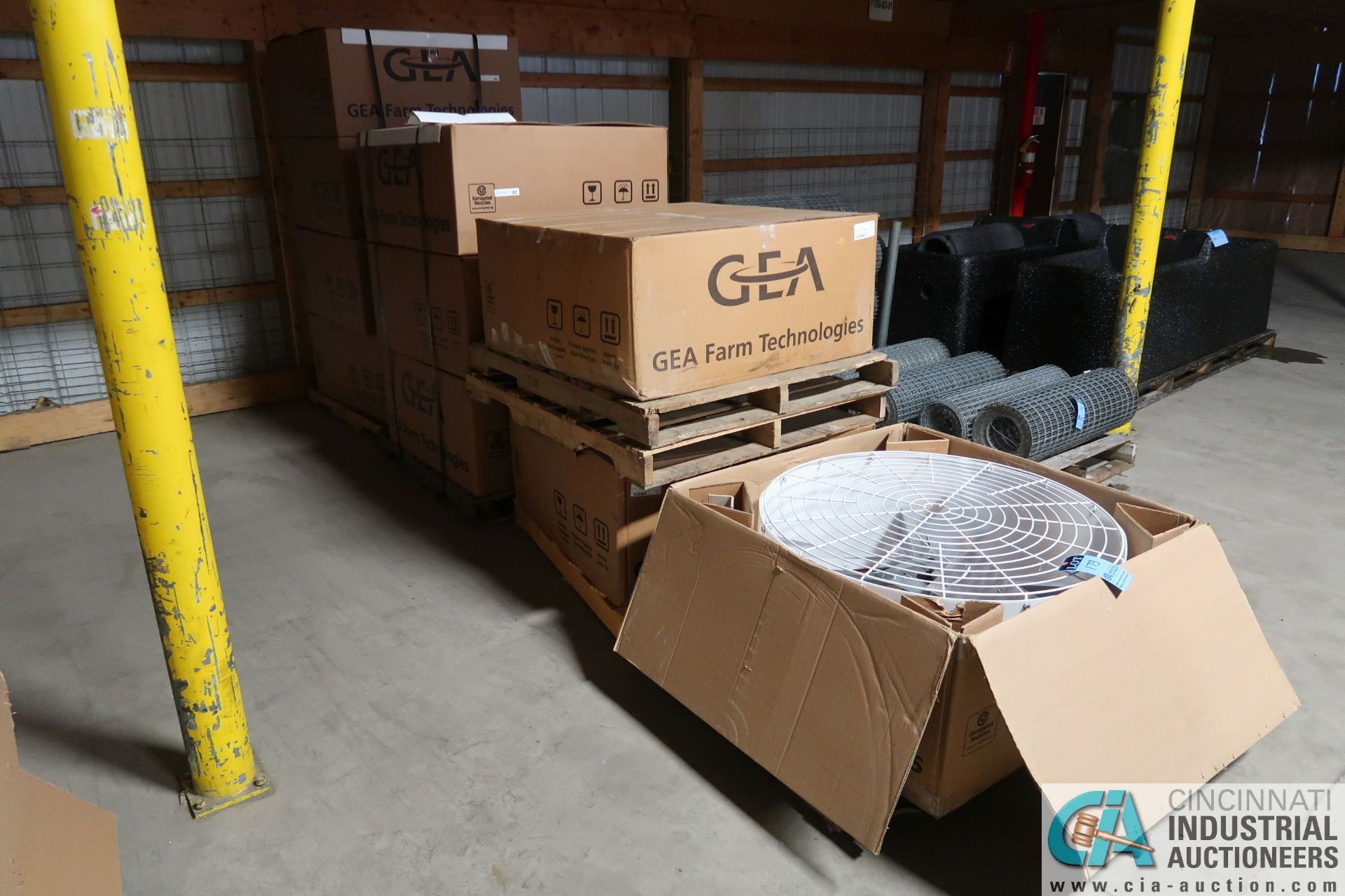 36" GEA MODEL 5133-0121-009 FANS, 1/2 HP, 3 PHASE ** NEW IN BOX **