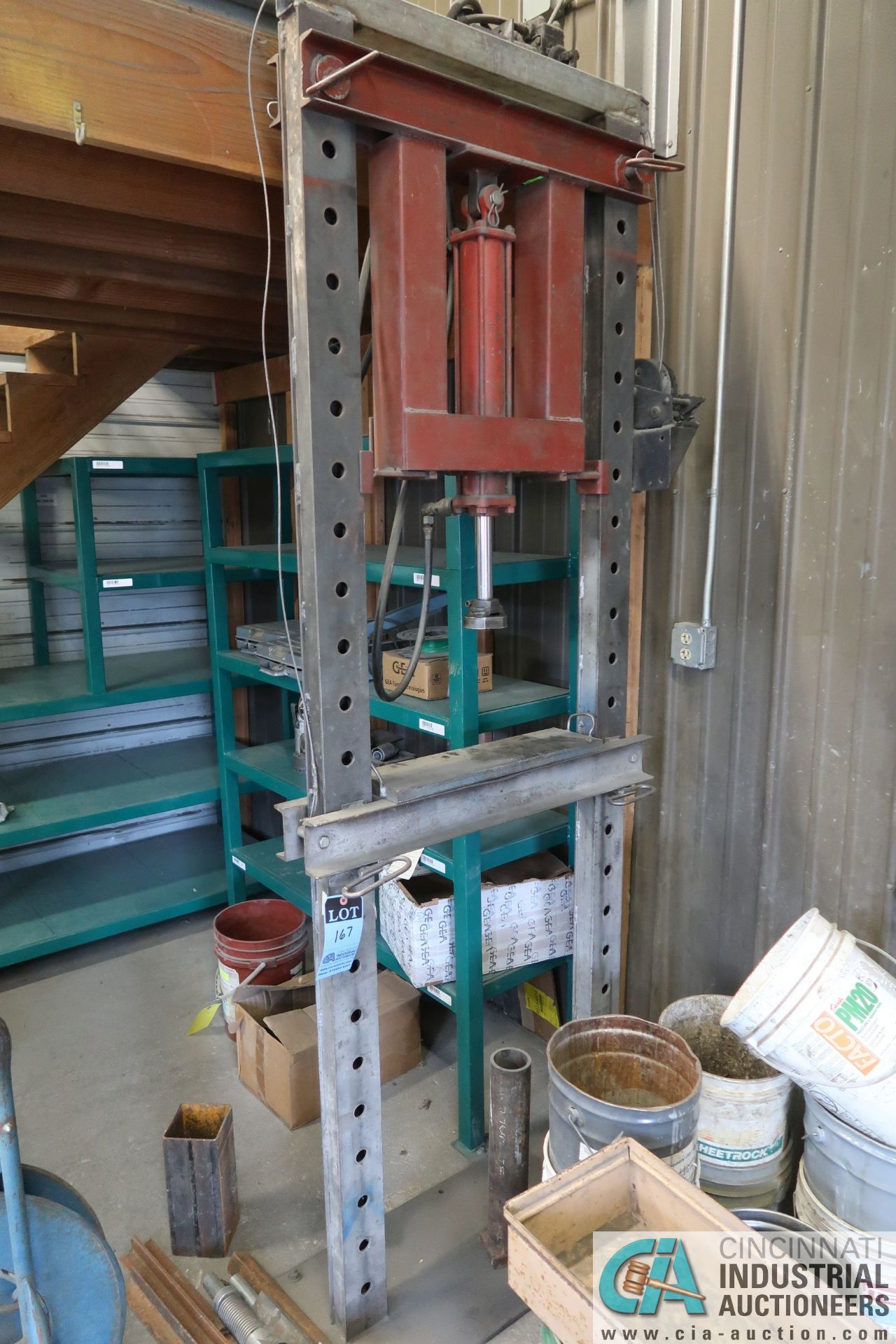 HYDRAULIC H-FRAME PRESS