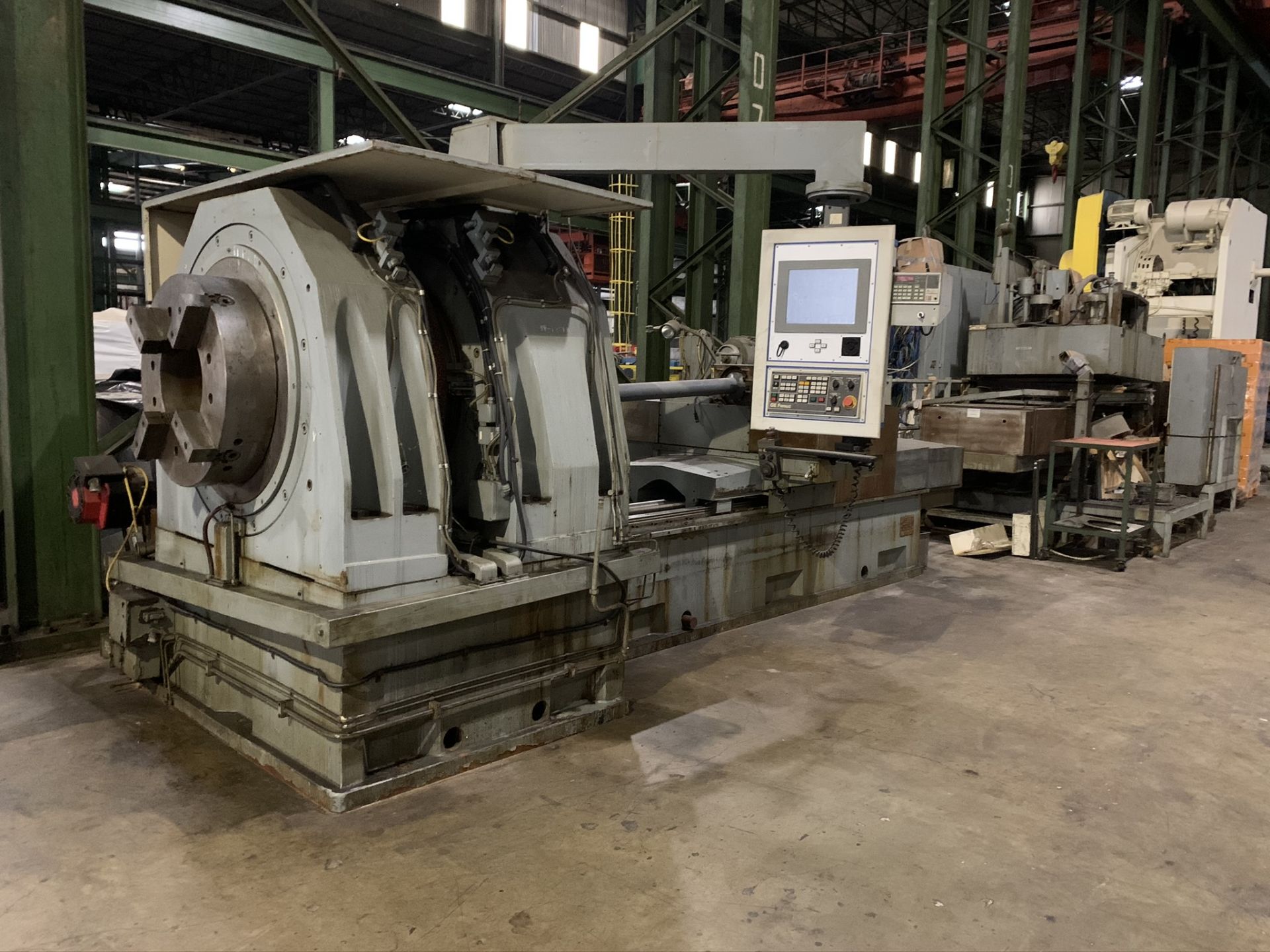 BUTLER NEWELL MODEL ICG100 CNC INTERNAL GRINDER; S/N CNC4069, 2005 RETROFITTED WITH FANUC,