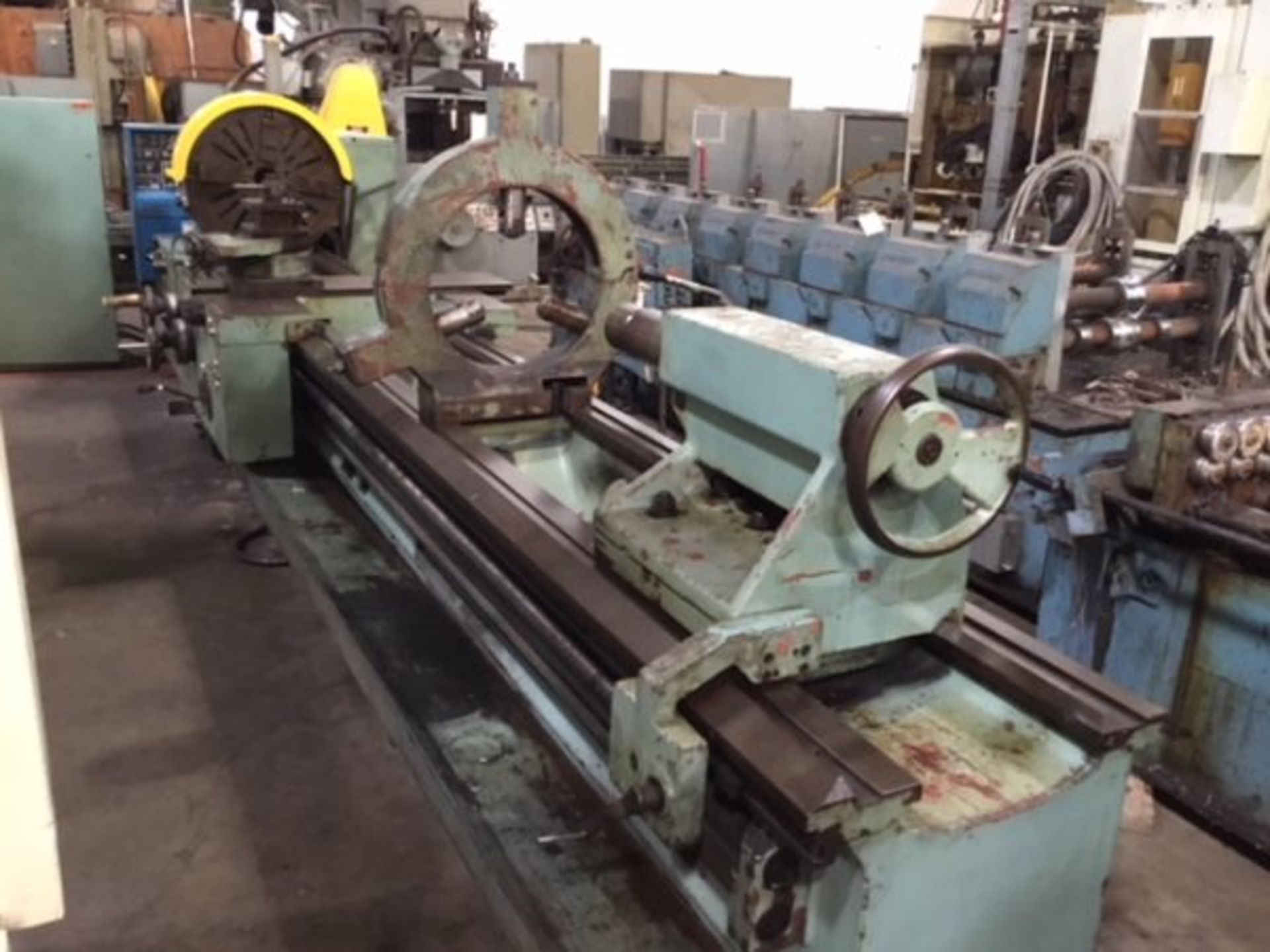 33" X 196" TOS MODEL SUS80 ENGINE LATHE; S/N 0440845, SWING OVER BED 33", SWIG OVER CROSS SLIDE 20", - Image 2 of 4