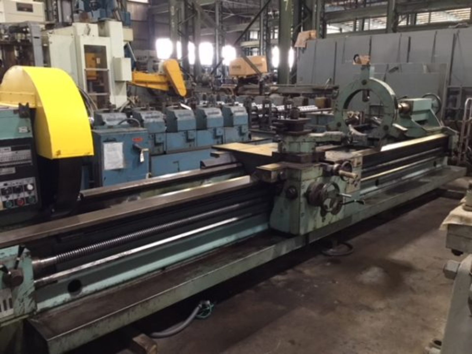 33" X 196" TOS MODEL SUS80 ENGINE LATHE; S/N 0440845, SWING OVER BED 33", SWIG OVER CROSS SLIDE 20", - Image 4 of 4