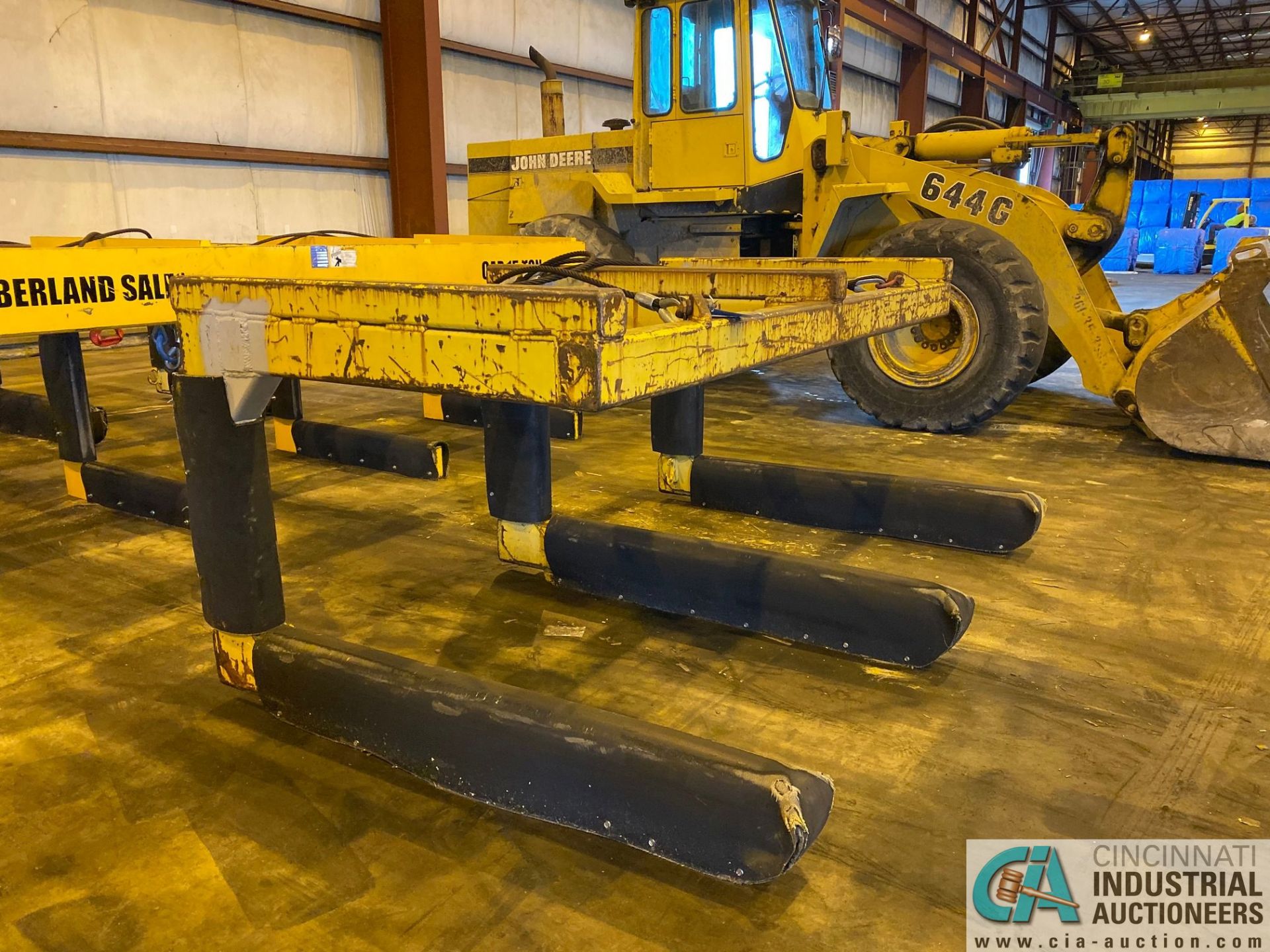 12 TON X 3-PRONG COIL LIFTER; 65" FORKS, 110" OVERALL WIDTH