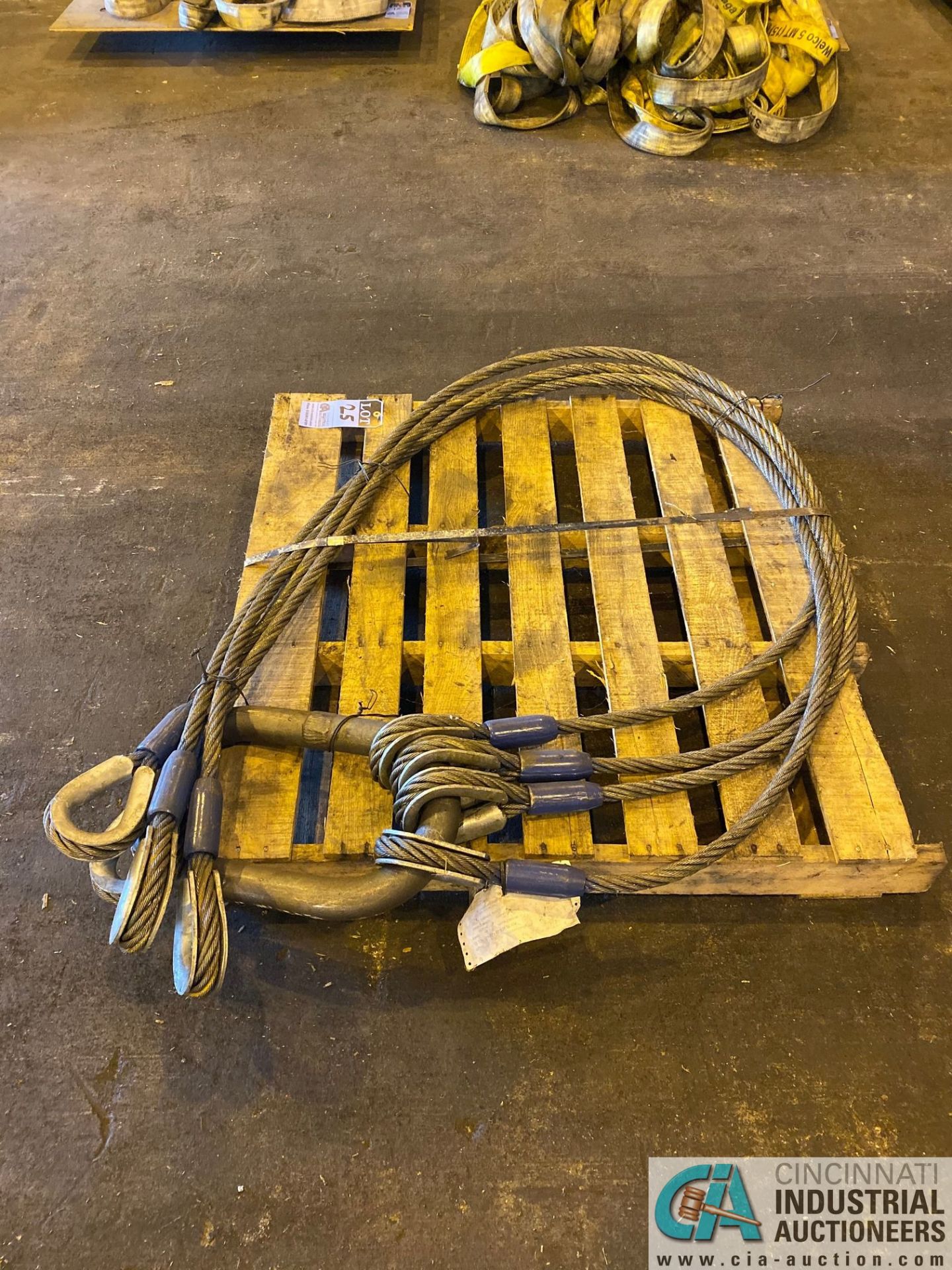 15 TON 13' 1-1/2" X 42" BOX BEAM LIFTING CABLE - Image 2 of 2