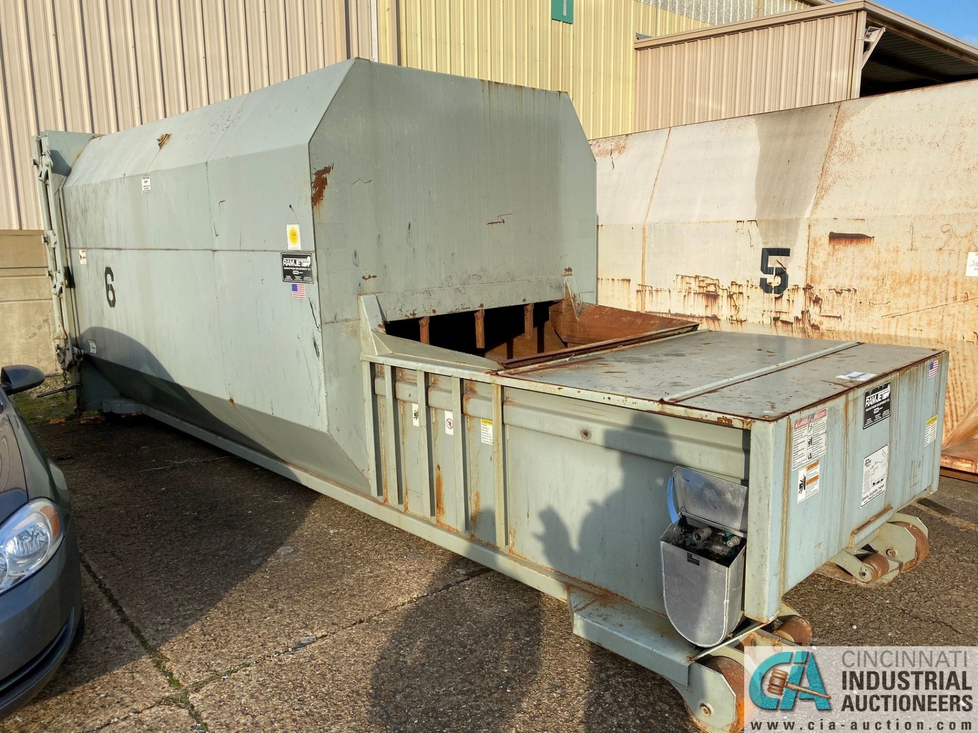 30 YD MARATHON MODEL RJ100-SC-30YD SELF-CONTAINED COMPACTOR/ CONTAINER; S/N 2228709 (2009) 45,200 LB