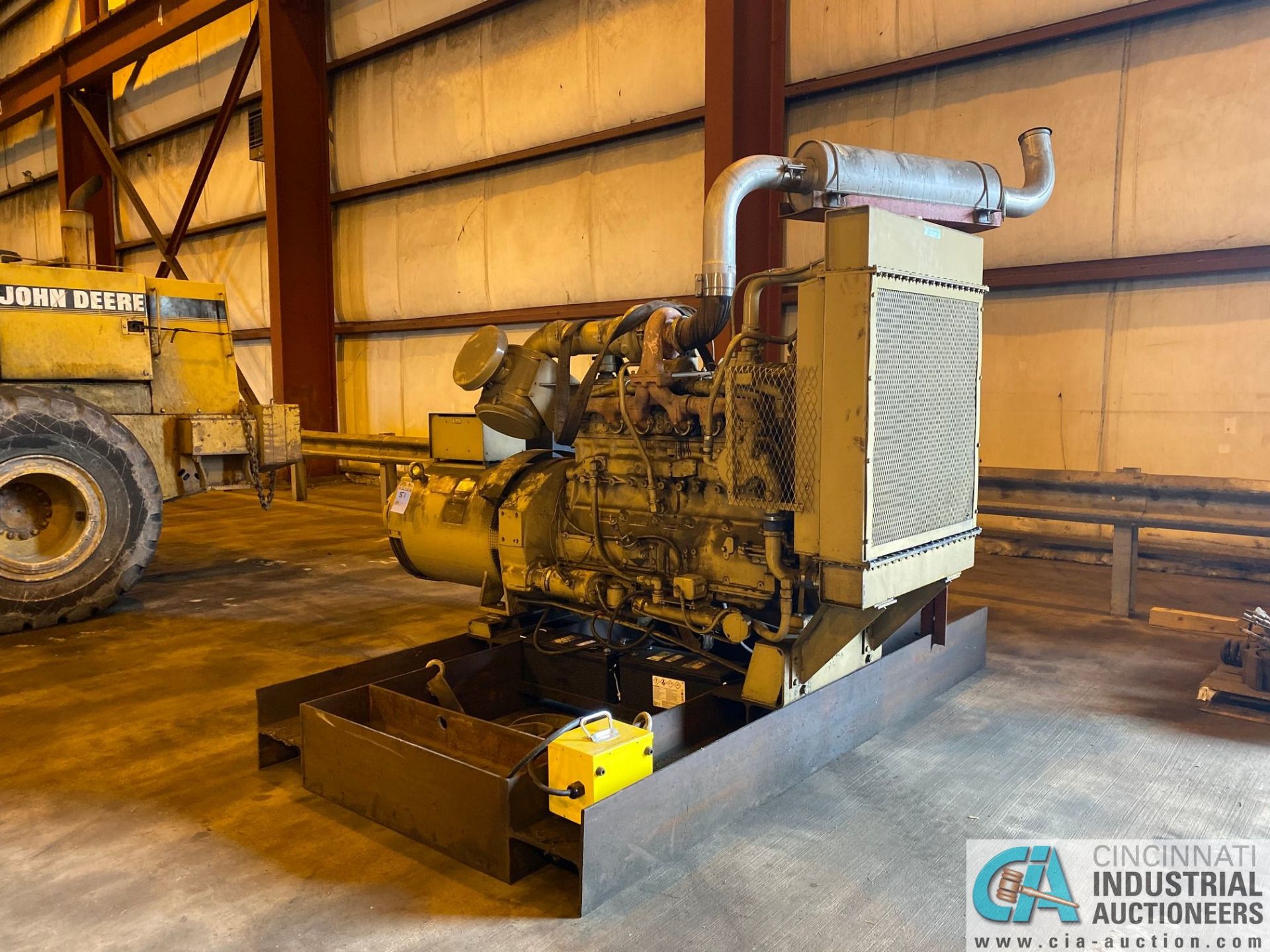 175 KW CUMMINS MODEL 500FDC5039AA-W STANDBY POWER EMERGENCY DUTY GENERATOR SET; S/N BD-96814-172- - Image 2 of 9