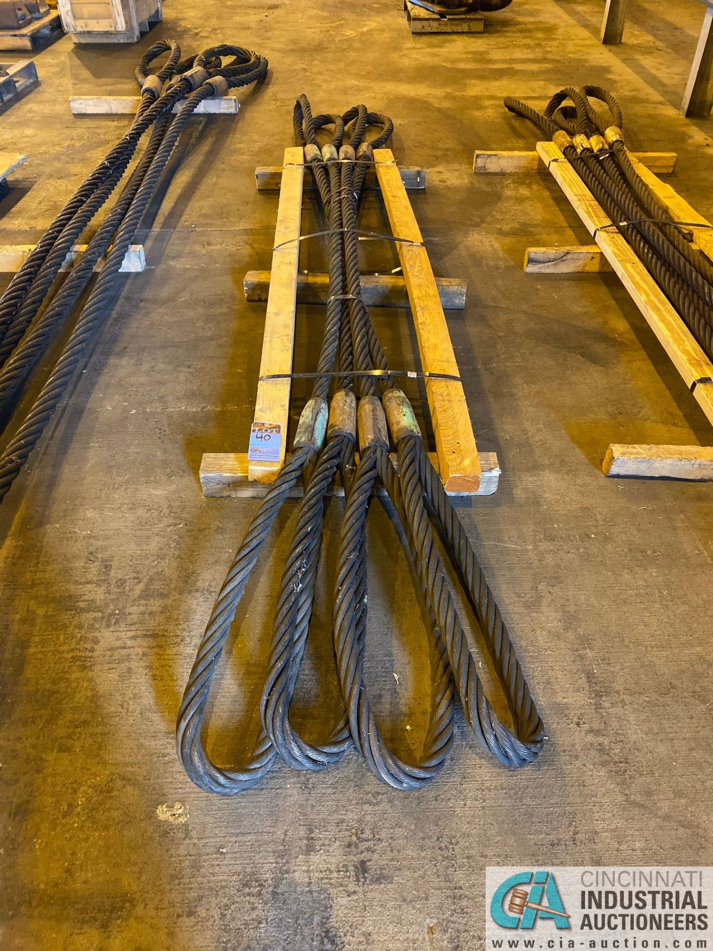 1-3/4" X 13' LIFTING CABLES