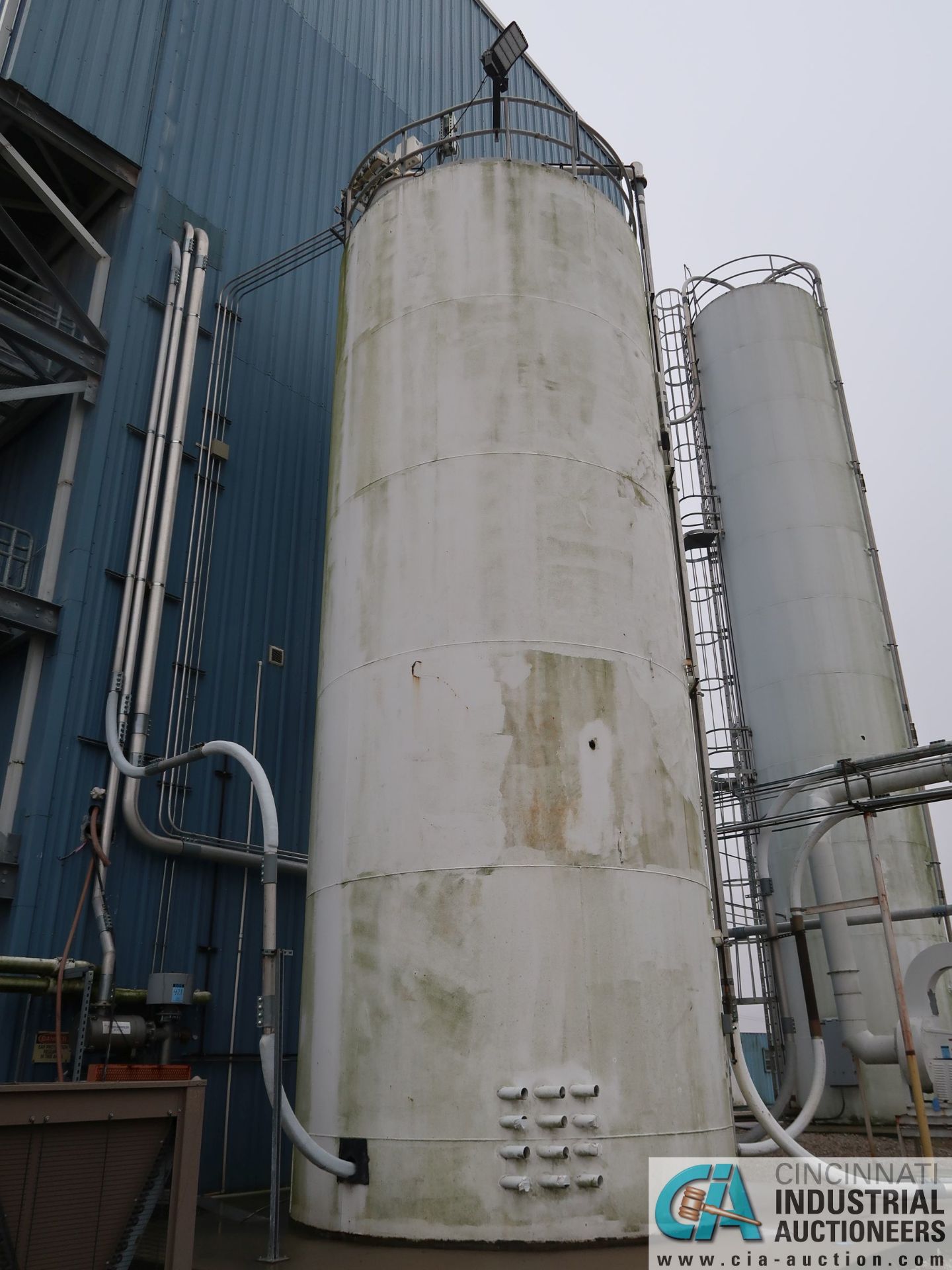 12' X 32' APPROX. IMERIAL MODEL 6050 WELDED STEEL SILO; S/N 4716, SILO NO. 5 (1992) - Image 7 of 8