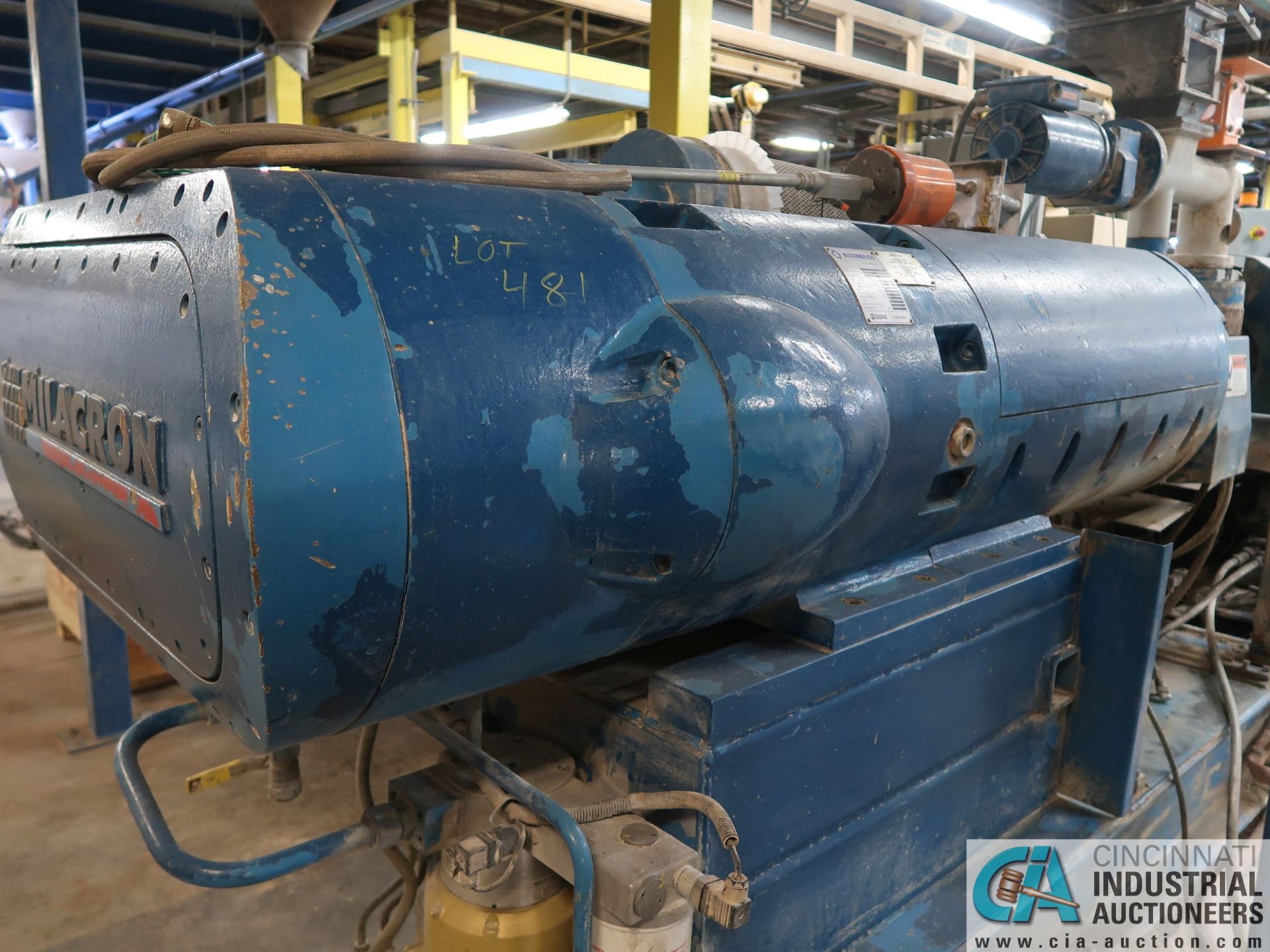 93-MM CINCINNATI MILACRON MODEL TP93-26 EXTRUDER; S/N E02A0100020 (NEW 2003) 100 HP MOTOR - Image 13 of 23